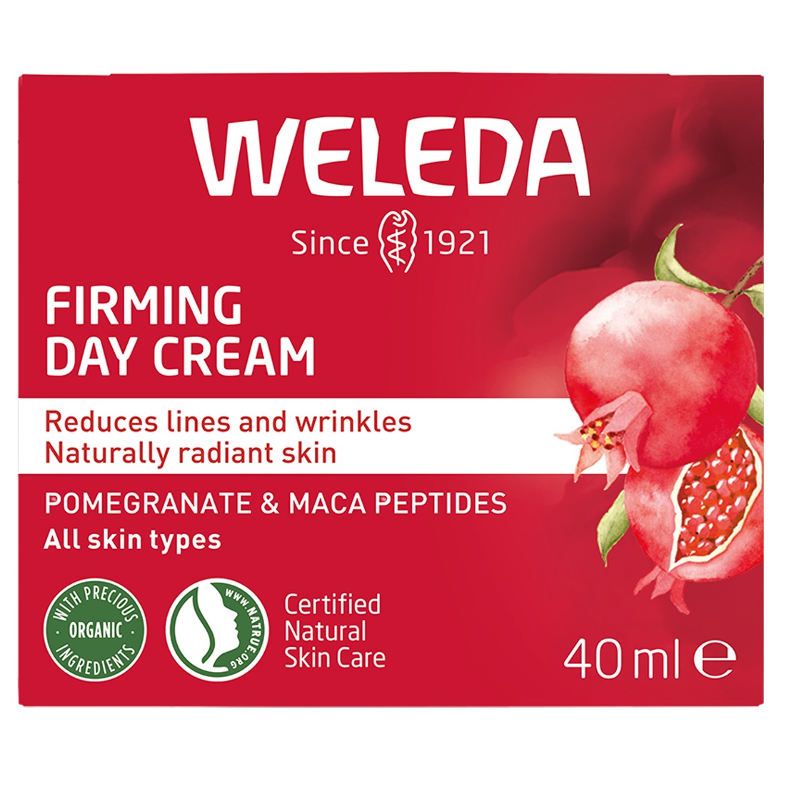 Веледа Укрепляющий дневной крем-лифтинг, 40 мл (Weleda, Гранатовая линия) Веледа Укрепляющий дневной крем-лифтинг, 40 мл (Weleda, Гранатовая линия) фото 1