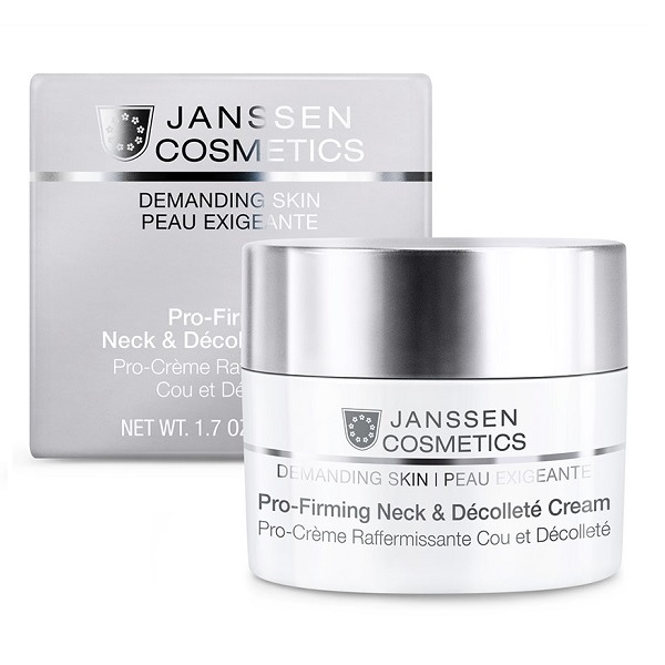 Янсен Косметикс Укрепляющий крем для шеи и декольте, 50 мл (Janssen Cosmetics, Demanding skin) фото 0