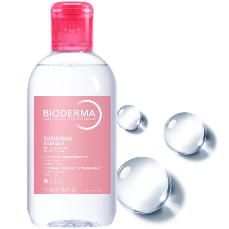 Биодерма Тонизирующий успокаивающий лосьон для чувствительной кожи, 250 мл (Bioderma, Sensibio) фото 1