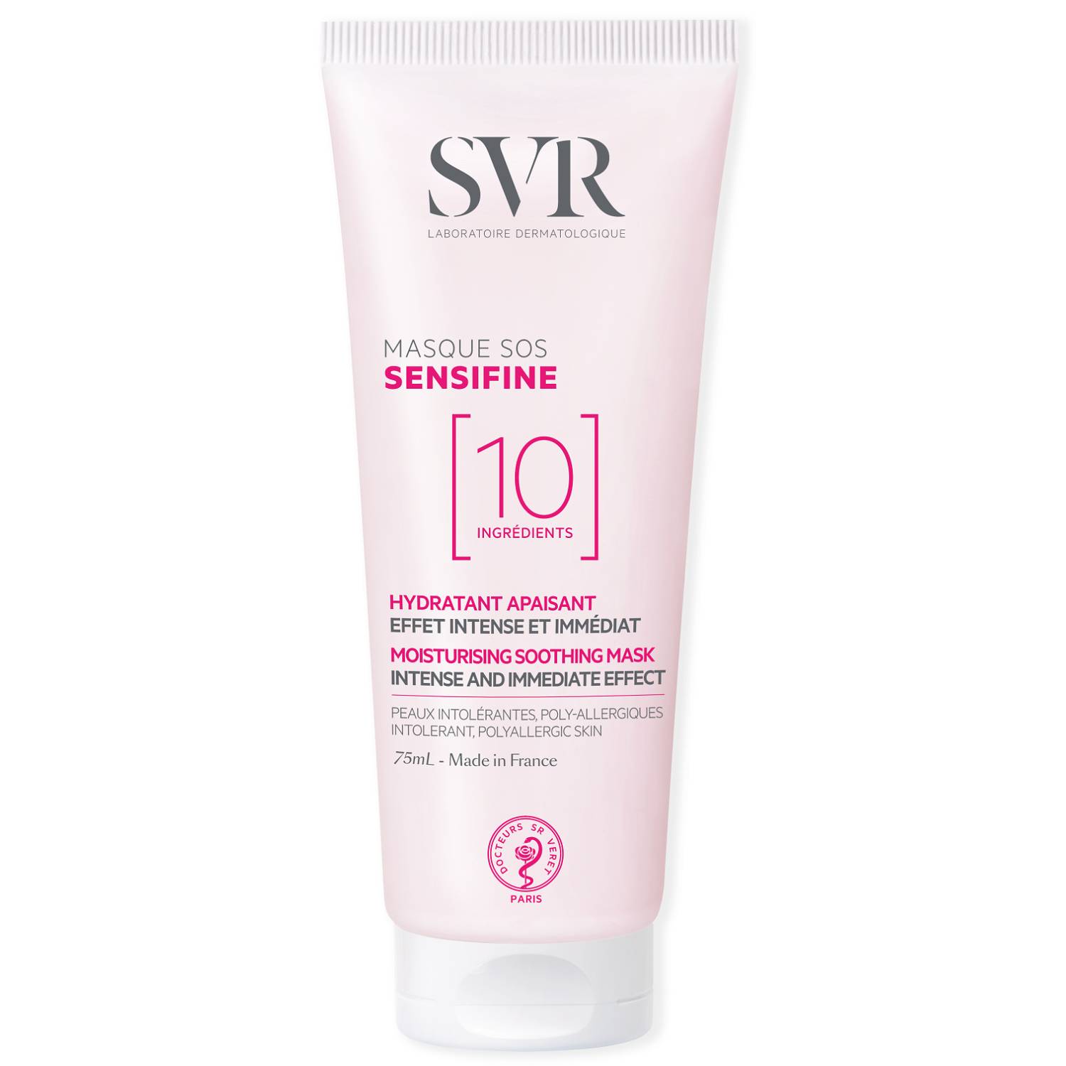 СВР Увлажняющая и успокаивающая маска для лица SOS, 75 мл (SVR, Sensifine) фото 0