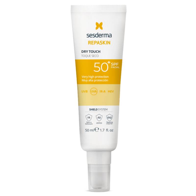 Sesderma Дневной солнцезащитный крем с матовым эффектом для лица Dry Touch SPF50, 50 мл. фото