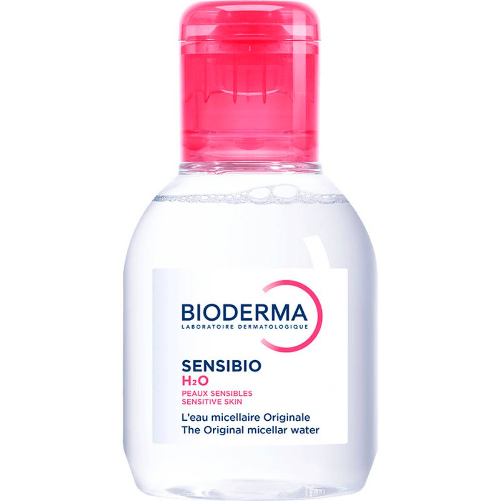 Биодерма Мицеллярная вода для чувствительной кожи Сенсибио Н2О, 100 мл (Bioderma, Sensibio) фото 0