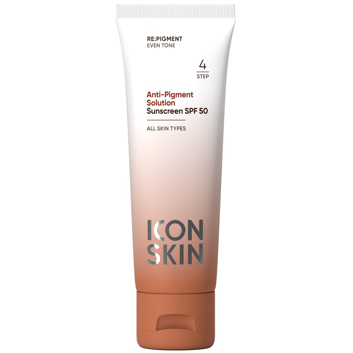Айкон Скин Солнцезащитный крем для всех типов кожи Anti-Pigment Solution SPF 50, 50 мл (Icon Skin, Re:Pigment) фото 0