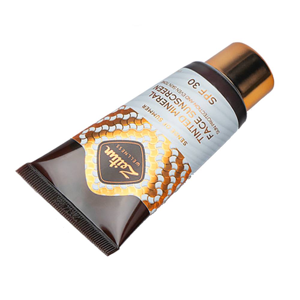 Зейтун Тонирующий солнцезащитный крем для лица  