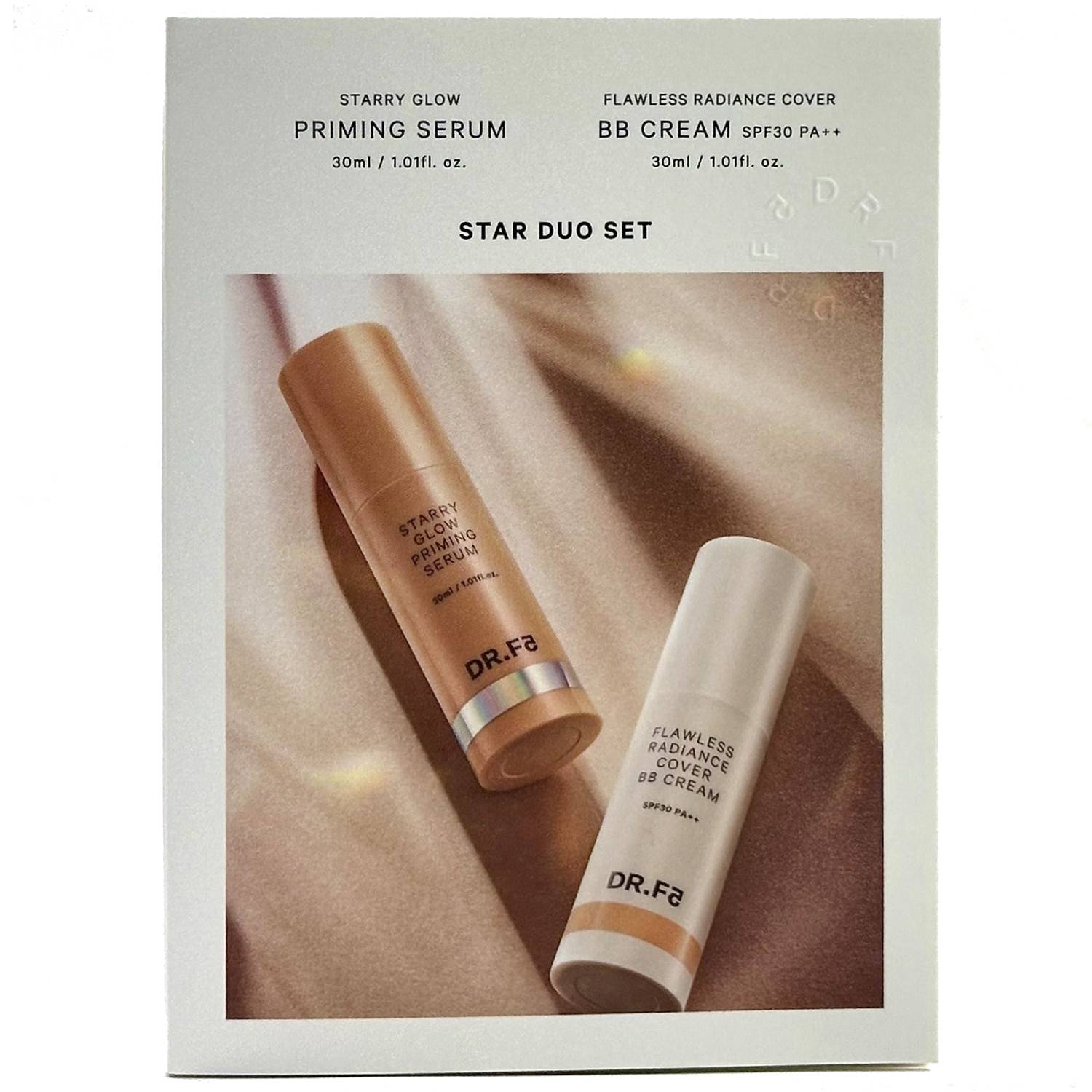  Набор Star Duo Set: праймер-сыворотка для сияния кожи 30 мл + BB-крем SPF30 30 мл (DR.F5, Sun Care) фото 0