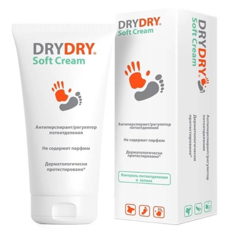 Драй Драй Антиперспирант регулятор потоотделения Soft Cream, 50 мл (Dry Dry, ) фото 0