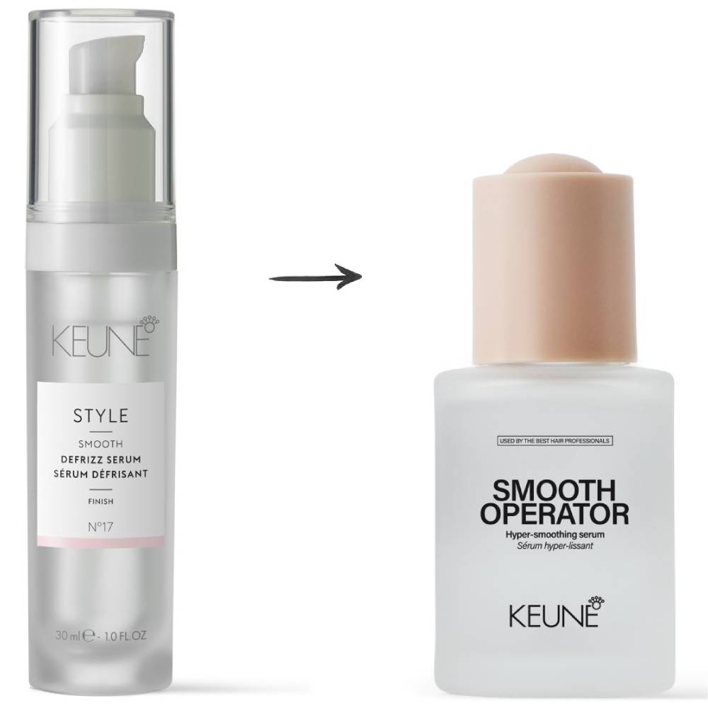 Кёне Сыворотка для гладкости и блеска волос Smooth Operator, 30 мл (Keune, Style New) фото 1