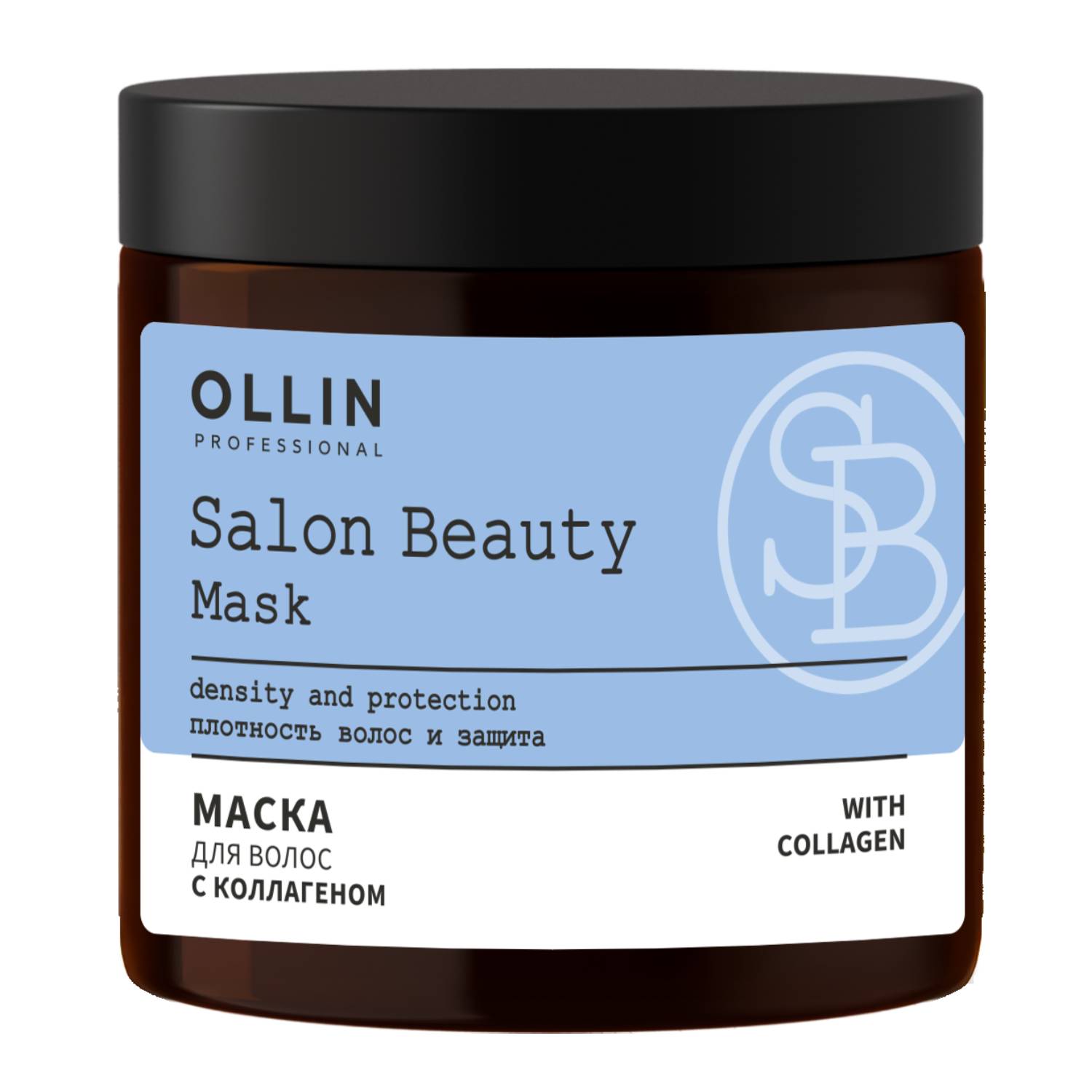 Оллин Професионал Маска с коллагеном для всех типов волос, 500 мл (Ollin Professional, Salon Beauty) фото 0