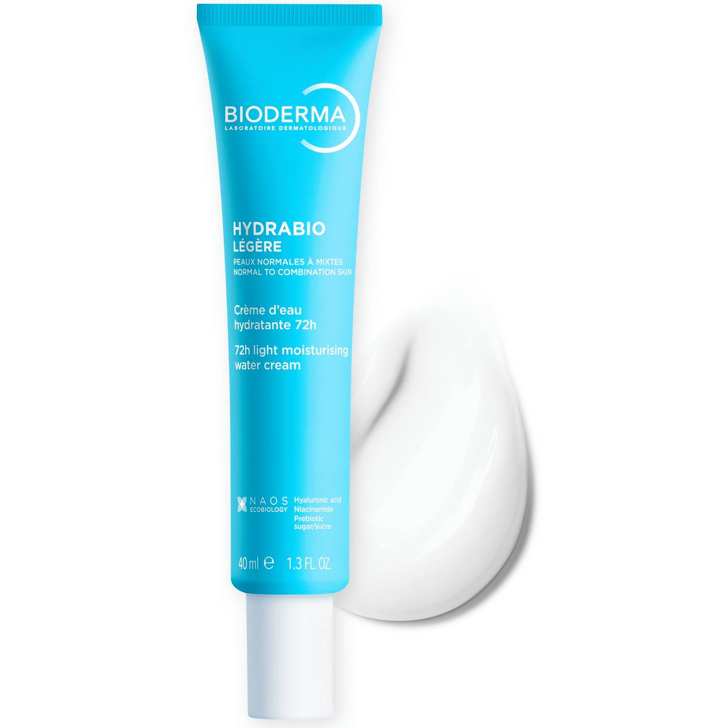 Биодерма Легкий увлажняющий крем для нормальной и комбинированной кожи,  40 мл (Bioderma, Hydrabio) фото 1