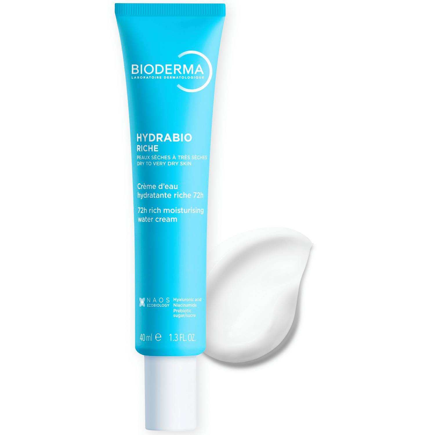 Биодерма Насыщенный увлажняющий крем для сухой кожи, 40 мл (Bioderma, Hydrabio) фото 6