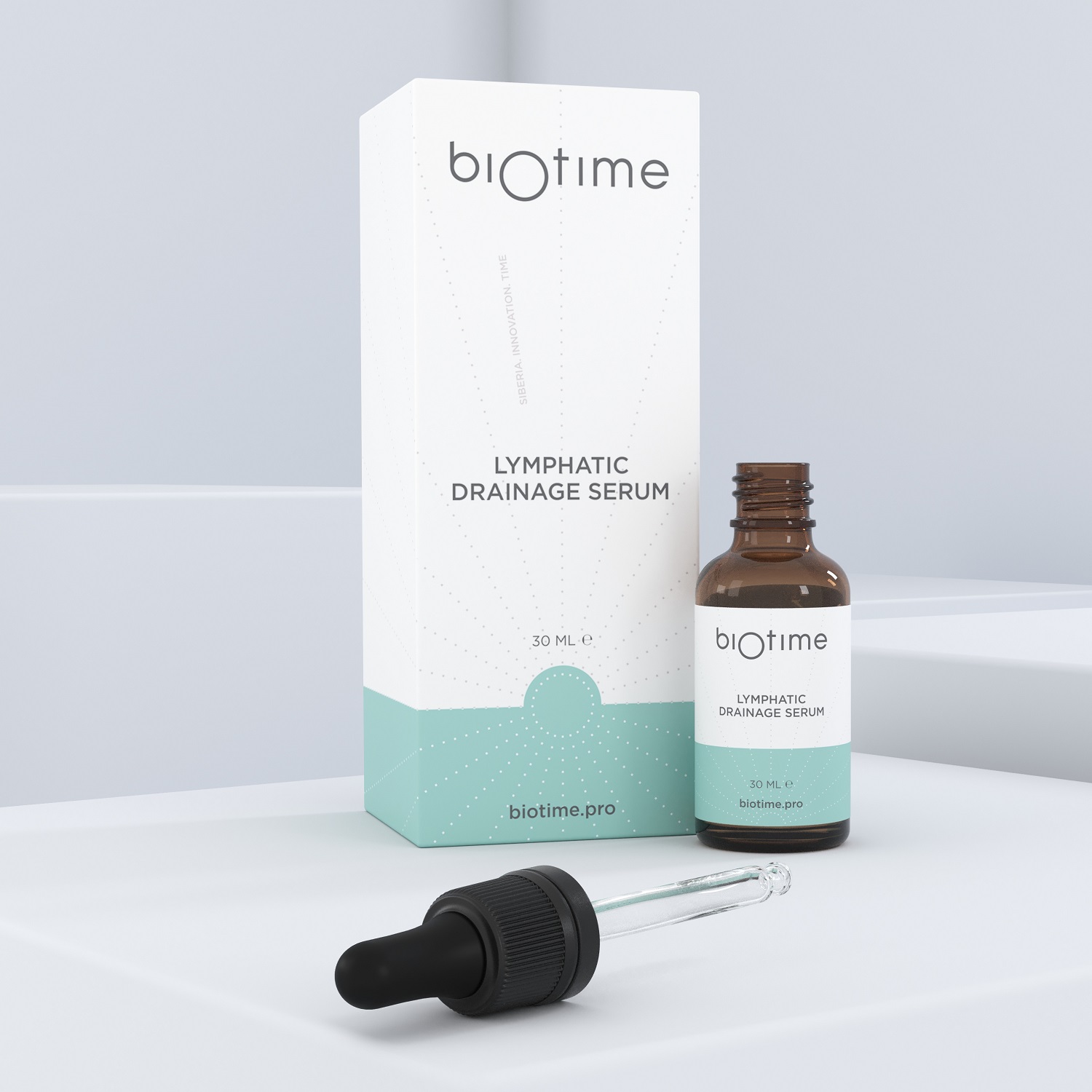 Биотайм Лимфодренажная сыворотка для лица, флакон 30 мл (Biotime, Special) фото 2