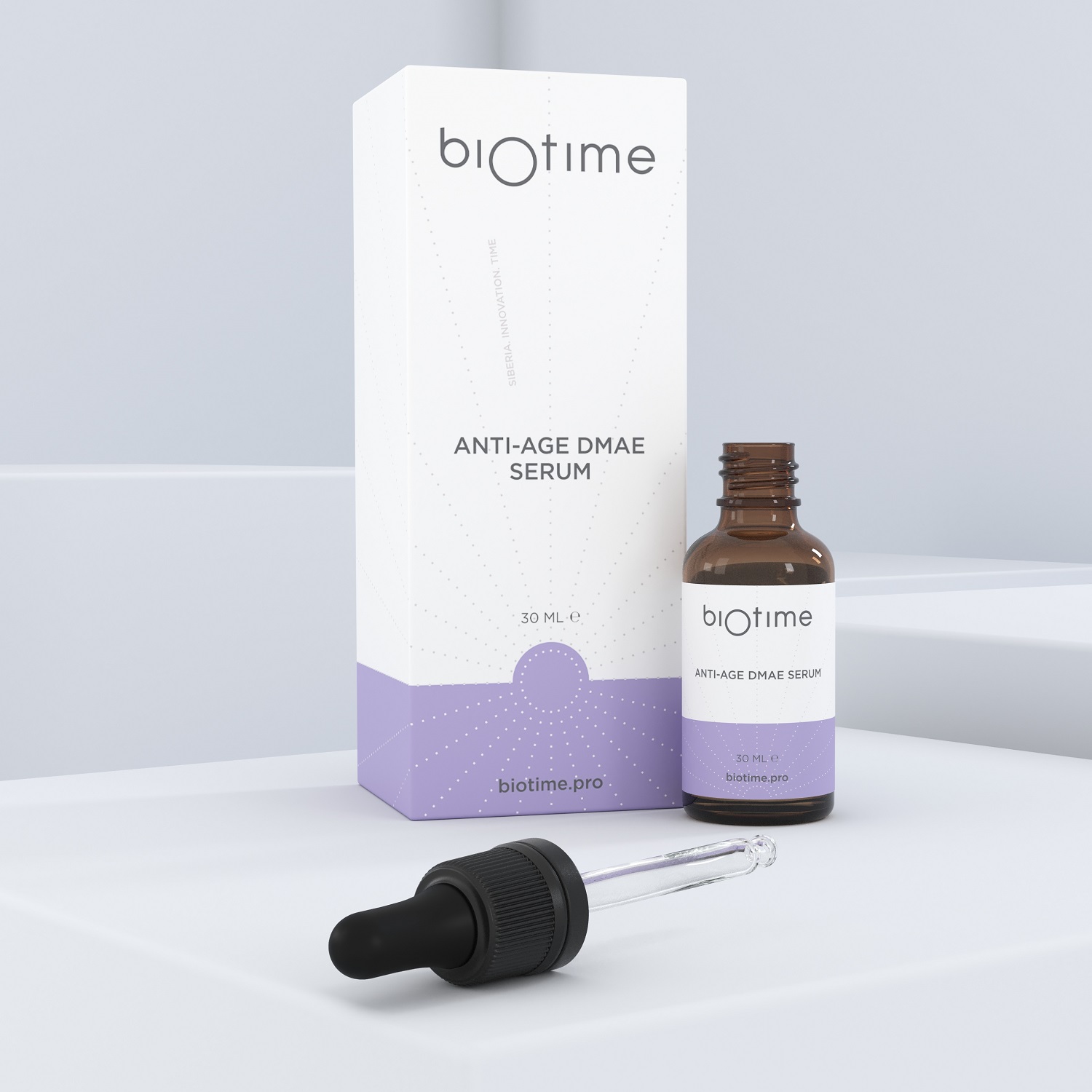Биотайм Антивозрастная сыворотка с ДМАЭ, 30 мл (Biotime, Anti-Age) фото 2