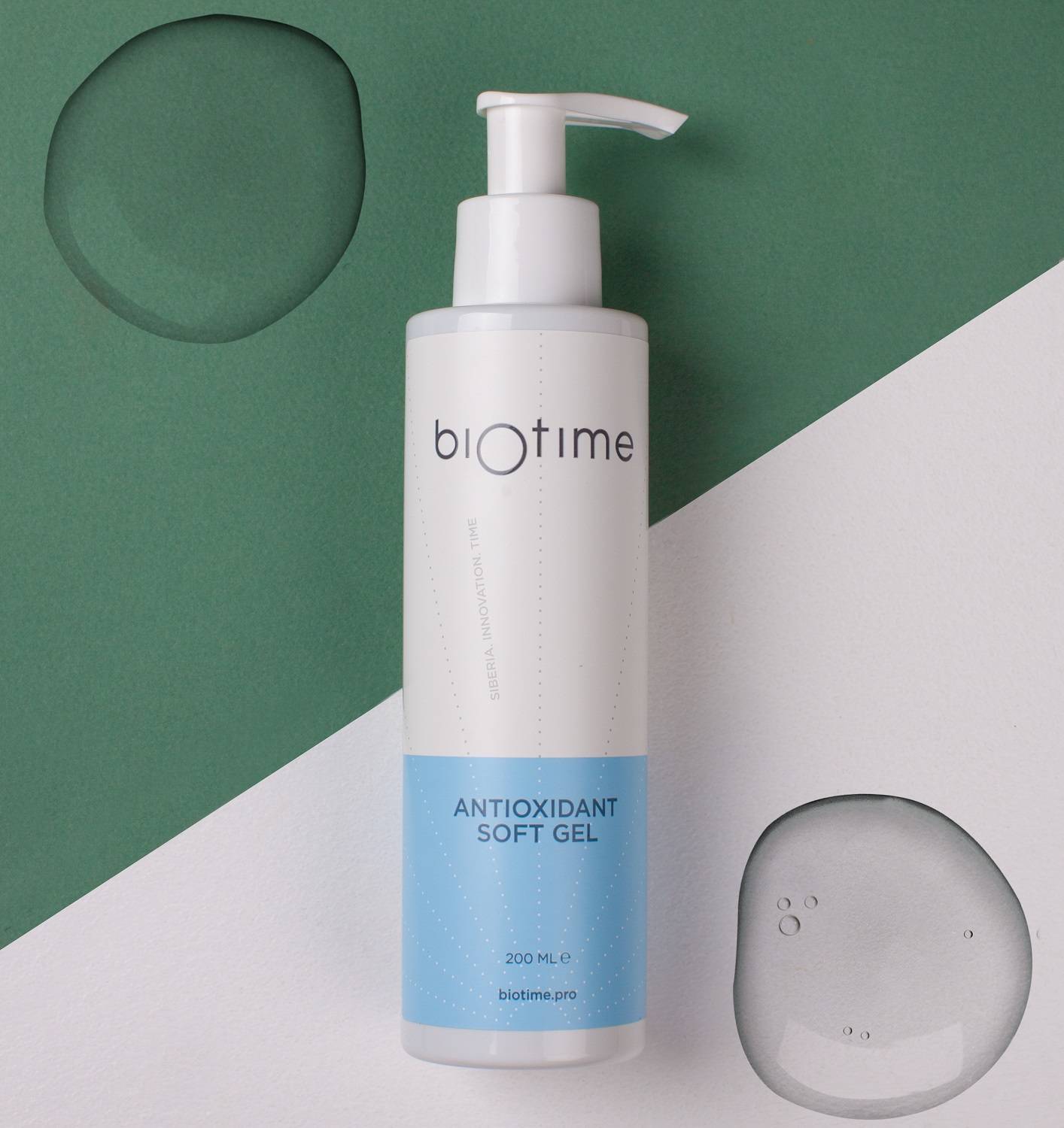 Биотайм Антиоксидантный гель для умывания, 200 мл (Biotime, Antioxidant) фото 2