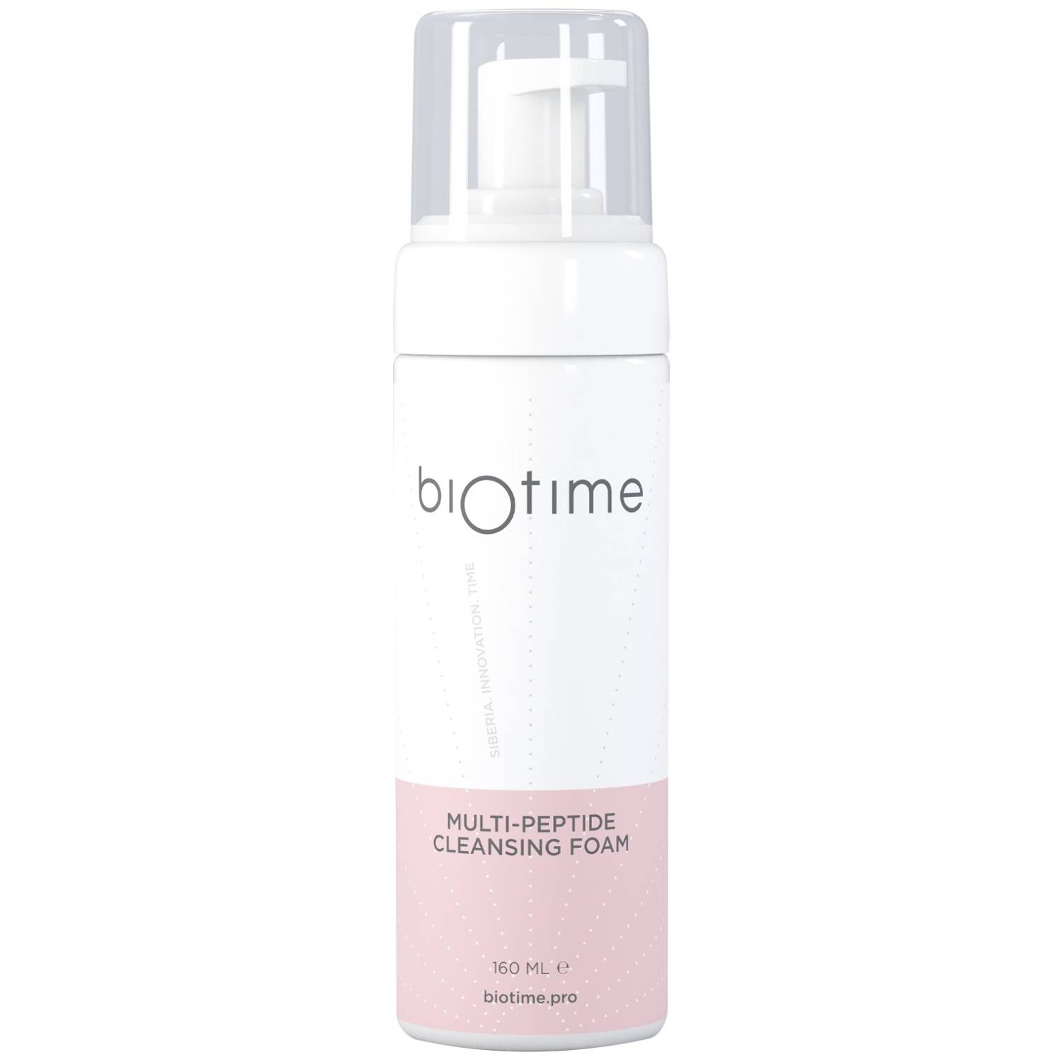 Биотайм Мультипептидная очищающая пенка, 160 мл (Biotime, Multi-Peptide) фото 0