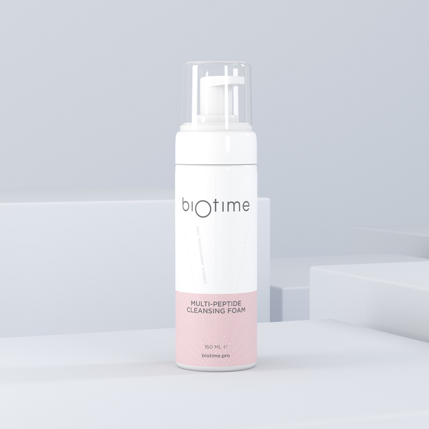 Биотайм Мультипептидная очищающая пенка, 160 мл (Biotime, Multi-Peptide) фото 2