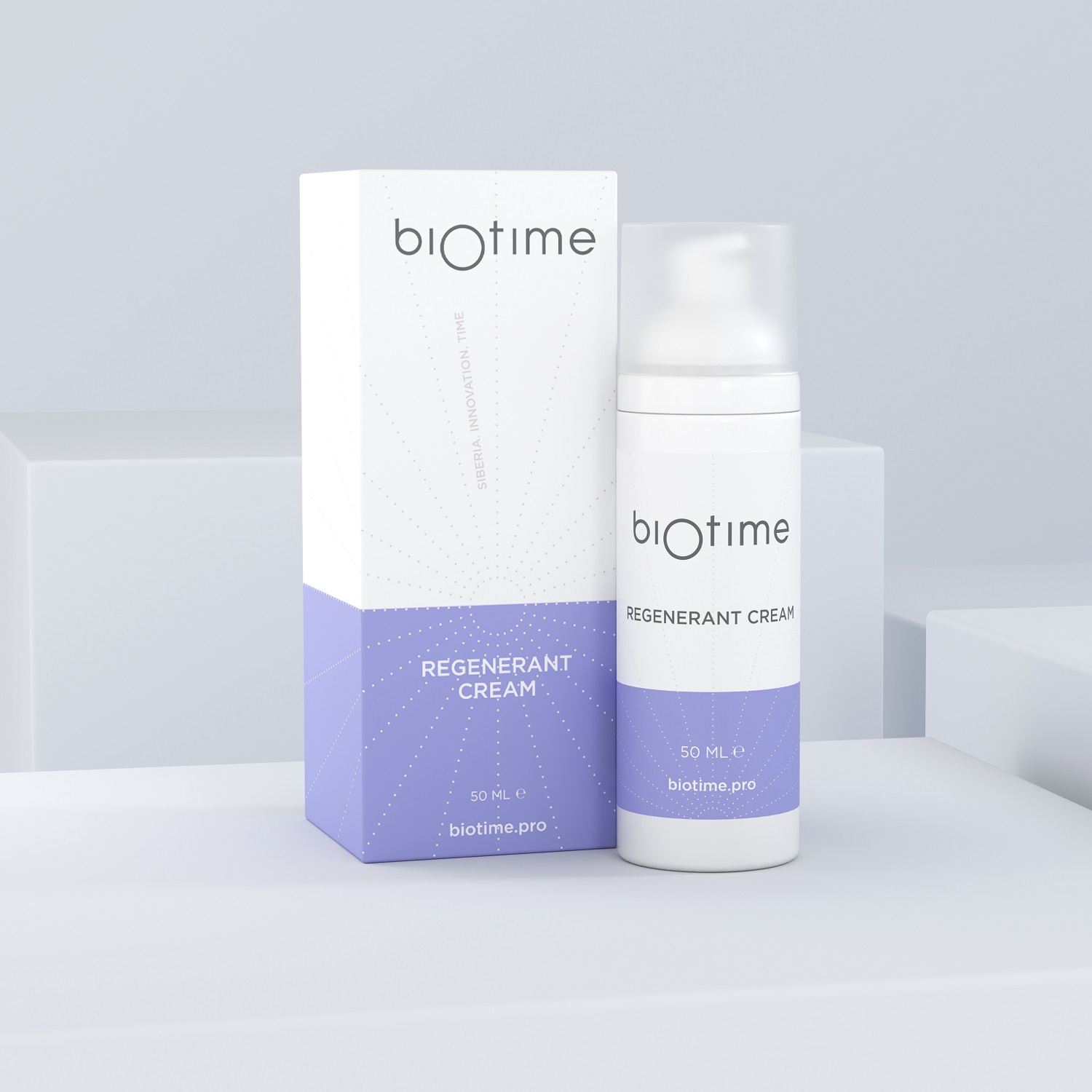 Биотайм Крем-регенерант для восстановления кожи, флакон 50 мл (Biotime, Regenerant) фото 2