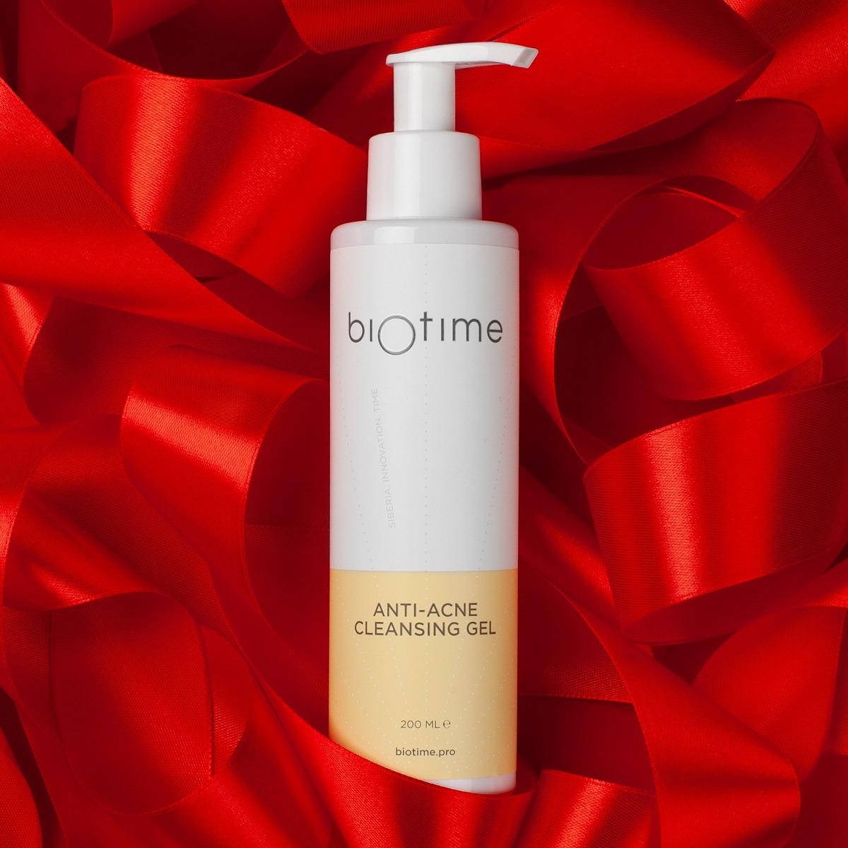 Биотайм Очищающий гель для умывания против акне, 200 мл (Biotime, Anti-Acne) фото 2