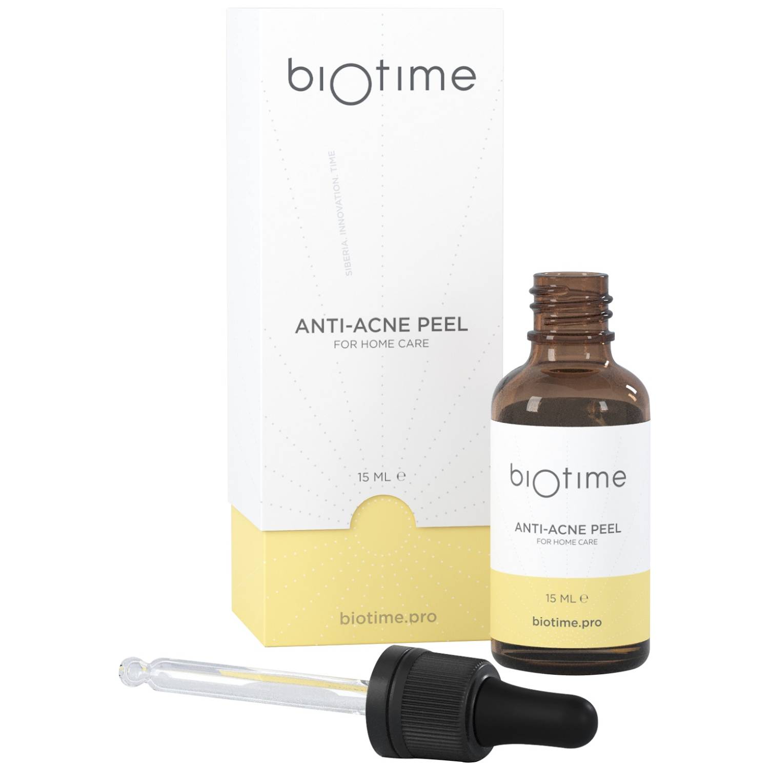 Биотайм Пилинг для домашнего ухода, 15 мл (Biotime, Anti-Acne) фото 0