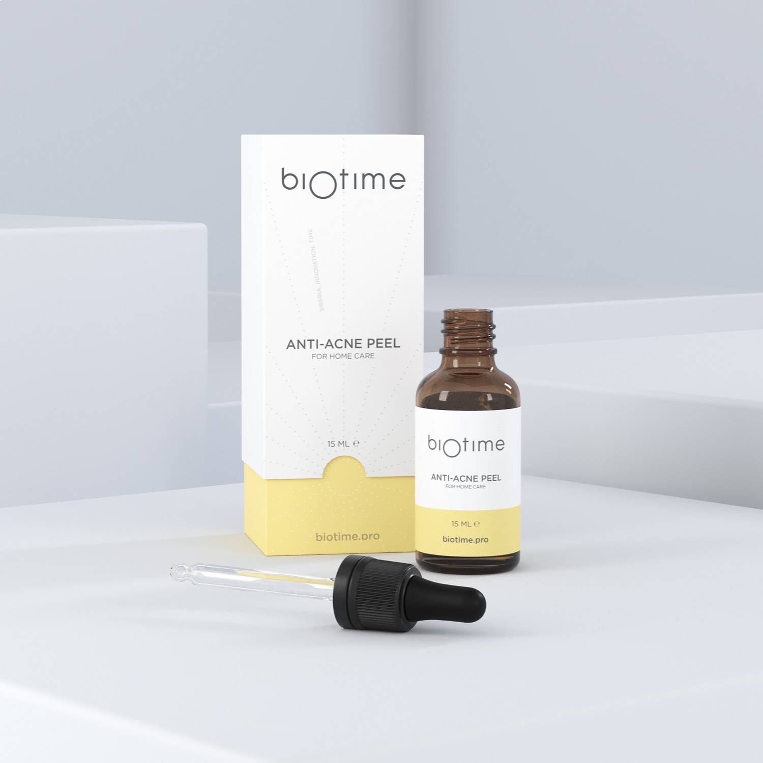 Биотайм Пилинг для домашнего ухода, 15 мл (Biotime, Anti-Acne) фото 1