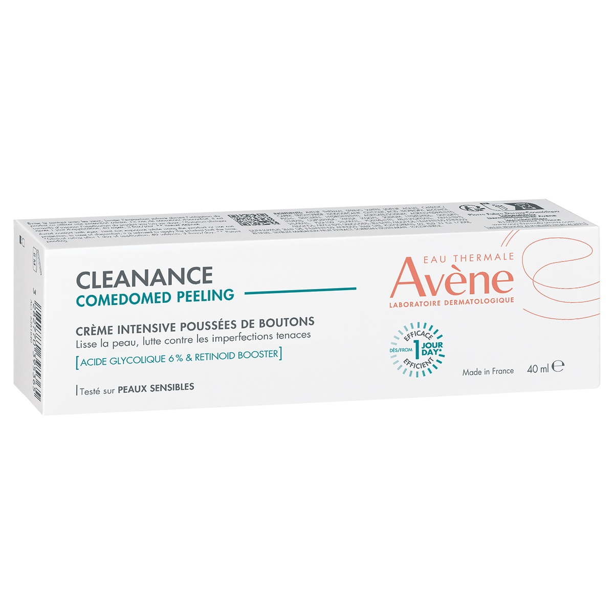 Авен Интенсивный крем для ухода за проблемной кожей, склонной к акне Comedomed Peeling, 40 мл (Avene, Cleanance) фото 13