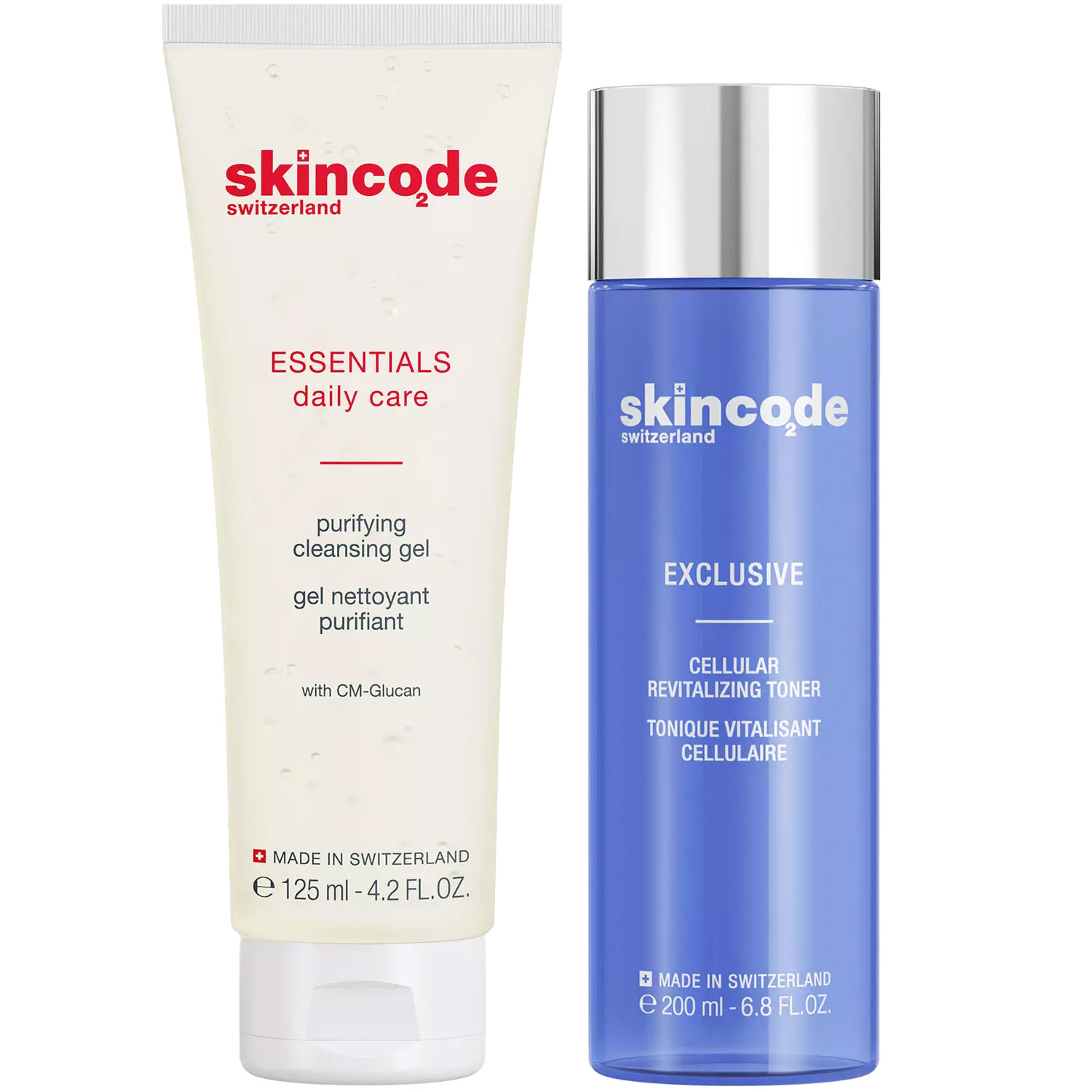 Скинкод Программа Exclusive очищение: гель 125 мл + тоник 200 мл (Skincode, Exclusive) Скинкод Программа Exclusive очищение: гель 125 мл + тоник 200 мл (Skincode, Exclusive) фото 2