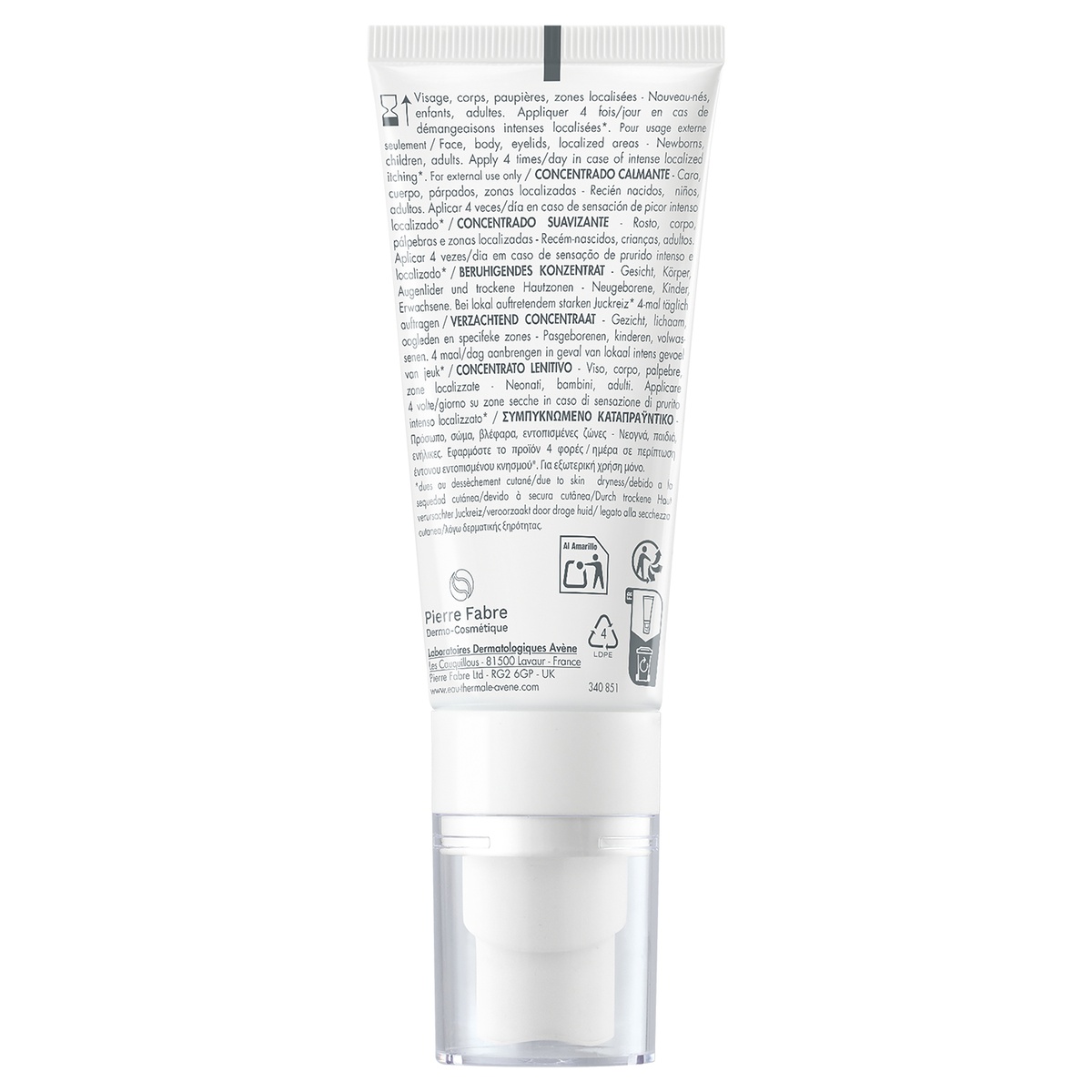 Авен Успокаивающий концентрат для младенцев, детей и взрослых, 40 мл (Avene, XeraCalm) фото 11