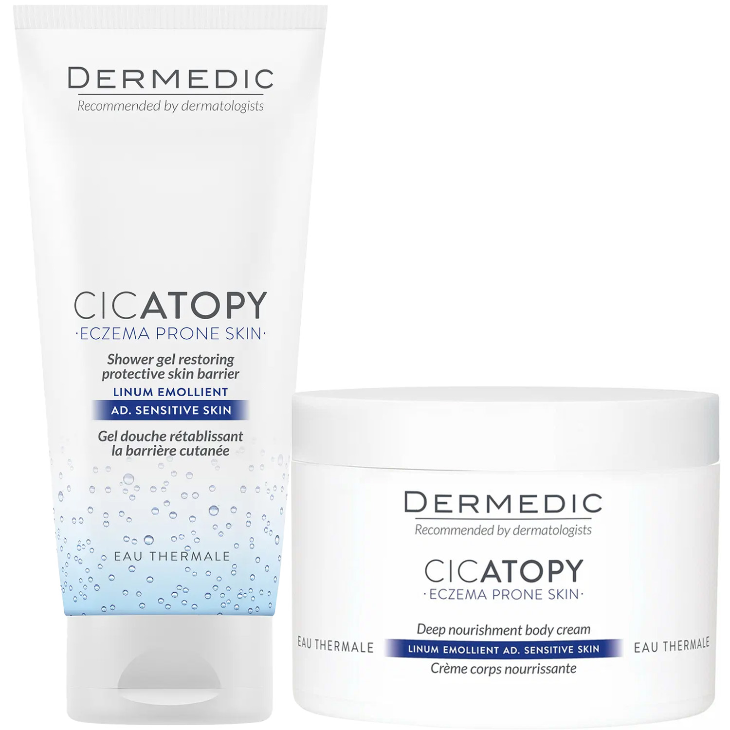 Дермедик Программа Cicatopy очищение и основной уход: гель для душа 200 мл + крем для тела 225 мл (Dermedic, Cicatopy) Дермедик Программа Cicatopy очищение и основной уход: гель для душа 200 мл + крем для тела 225 мл (Dermedic, Cicatopy) фото 2