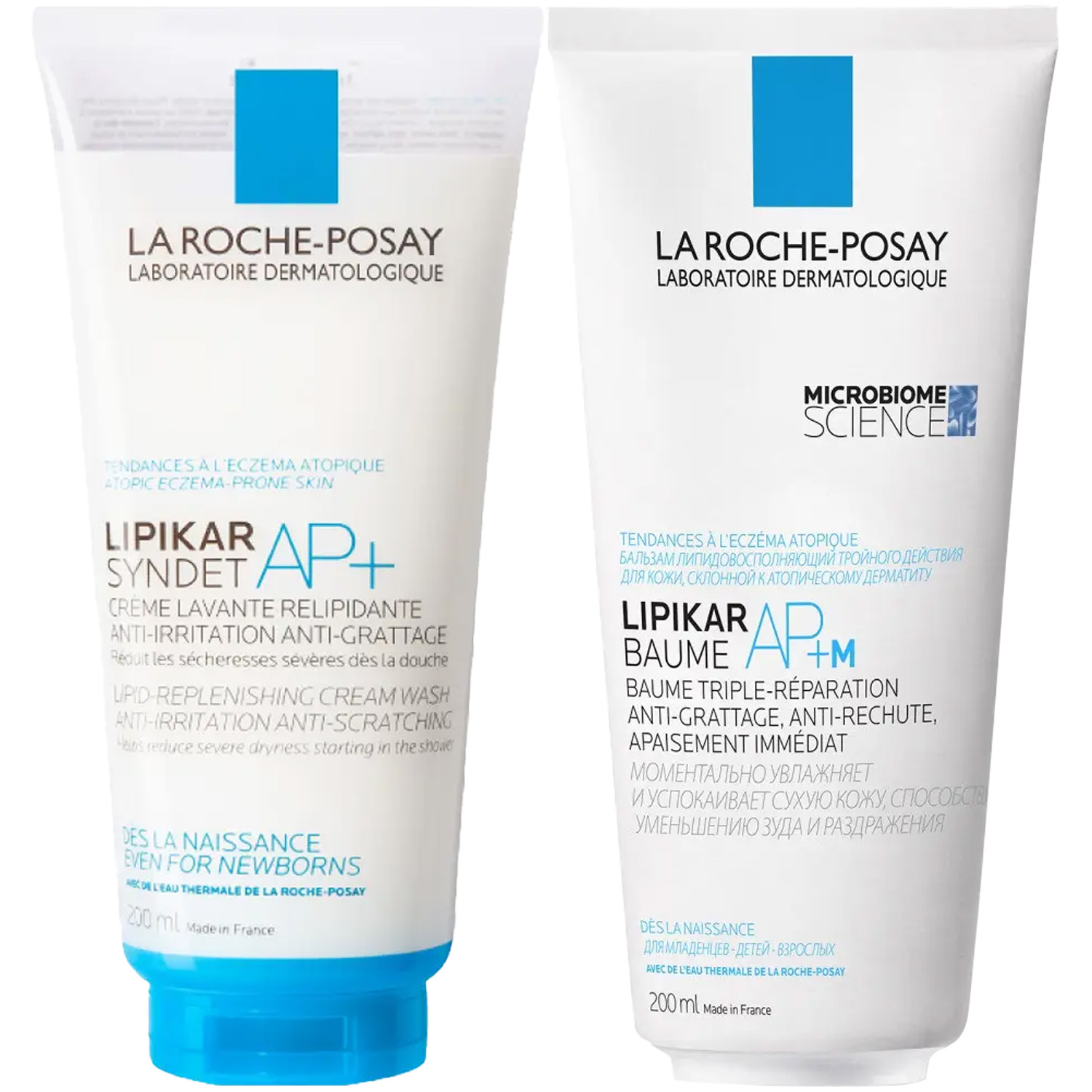 Ля Рош Позе Программа Lipikar очищение и основной уход: очищающий крем-гель 200 мл + бальзам 200 мл (La Roche-Posay, Lipikar) Ля Рош Позе Программа Lipikar очищение и основной уход: очищающий крем-гель 200 мл + бальзам 200 мл (La Roche-Posay, Lipikar) фото 2