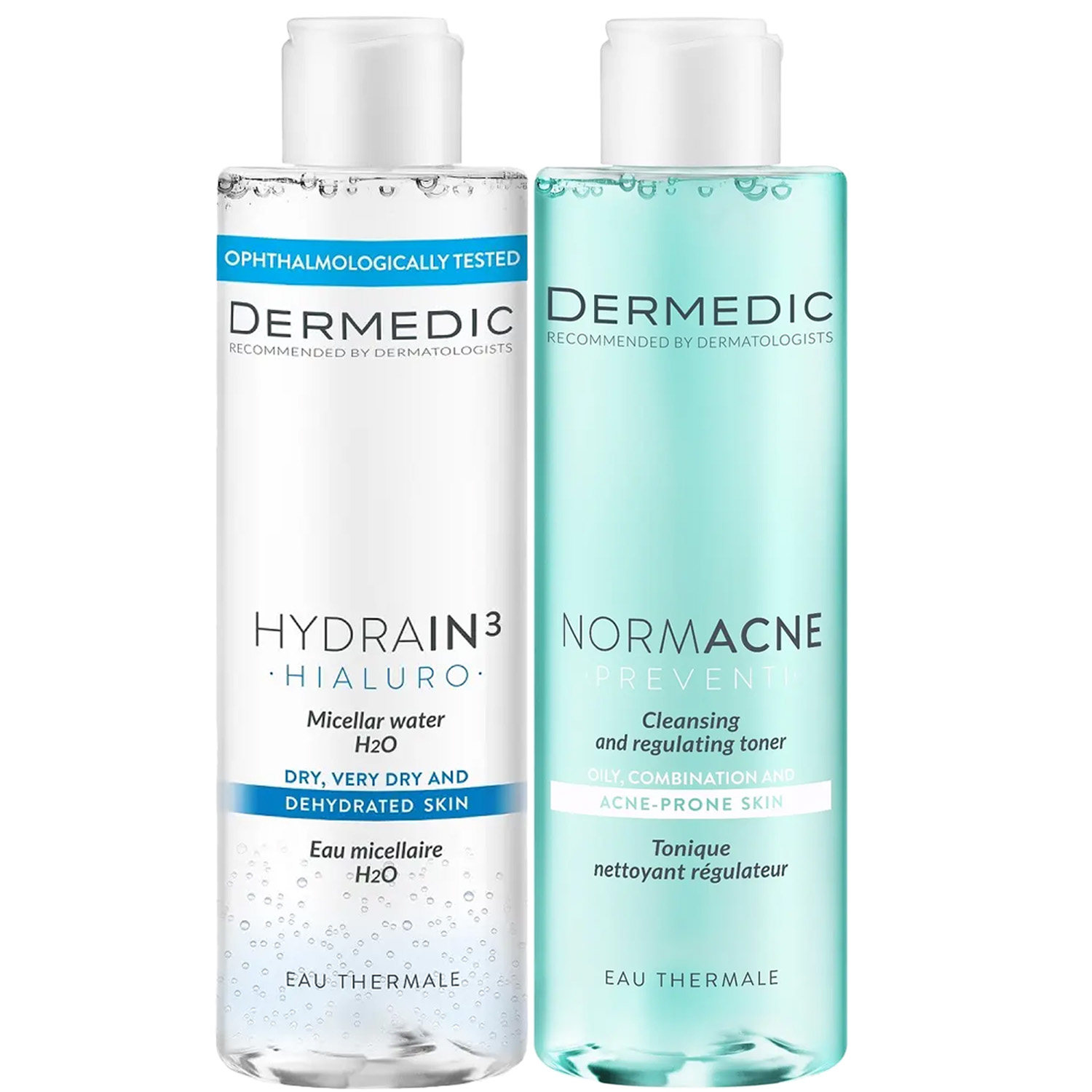 Дермедик Программа Normacne очищение: мицеллярная вода 200 мл + тоник 200 мл (Dermedic, Normacne) фото 2