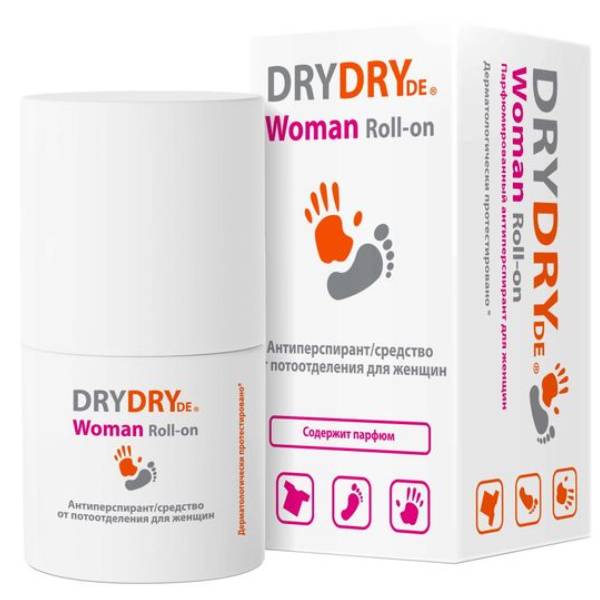 Драй Драй Парфюмированный антиперспирант для женщин Woman, 50 мл (Dry Dry, Антиперспиранты) фото 0