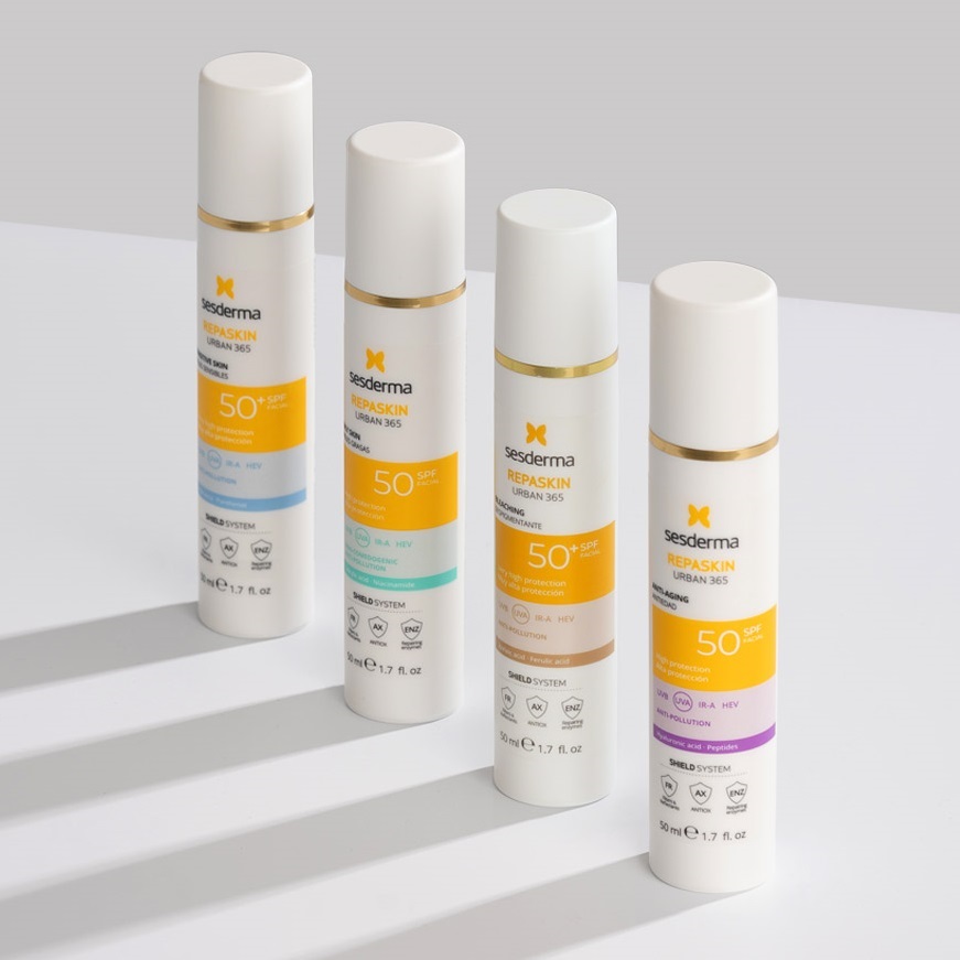 Сесдерма Солнцезащитный антивозрастной крем для лица Urban 365 SPF50, 50 мл (Sesderma, Repaskin) фото 2