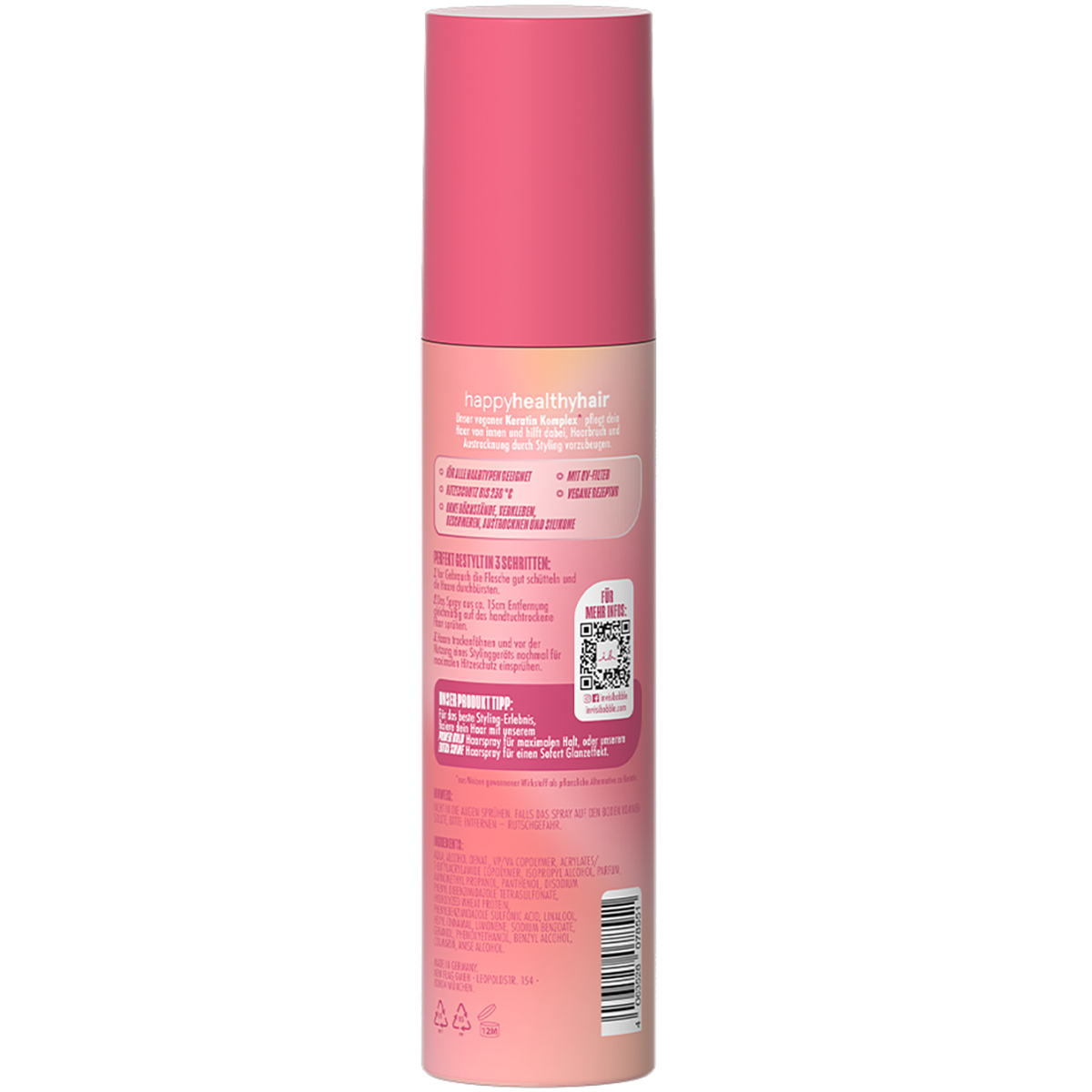 Invisibobble Спрей-термозащита средней фиксации для волос Heat Protect Blow Dry Spray, 150 мл. фото