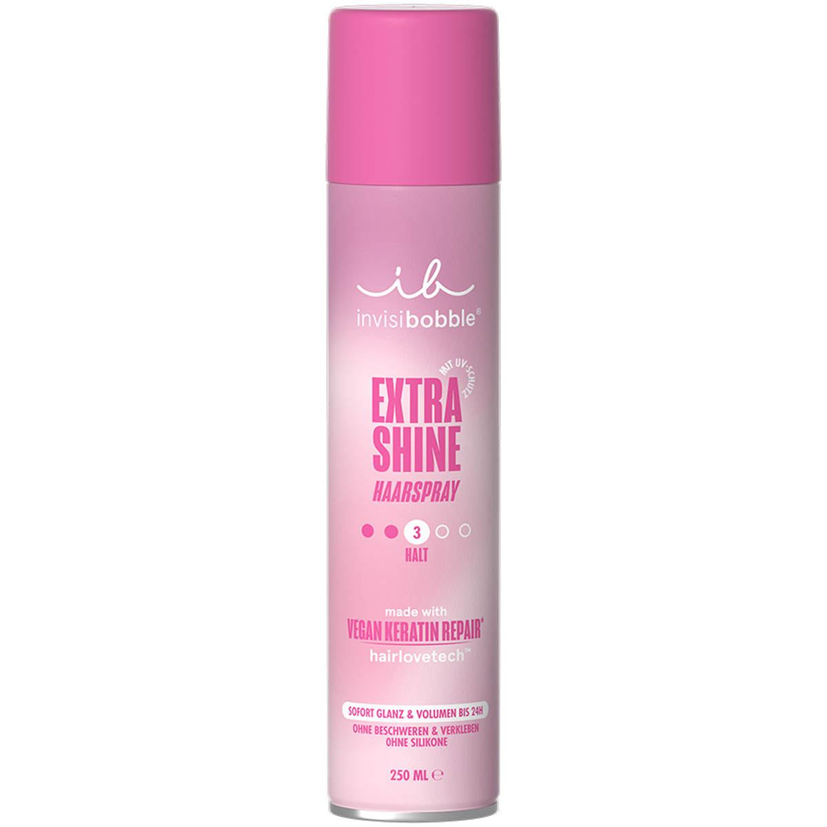 Инвизибабл Лак средней фиксации для блеска волос Extra Shine Hairspray, 250 мл (Invisibobble, Hair Care & Styling) фото 0