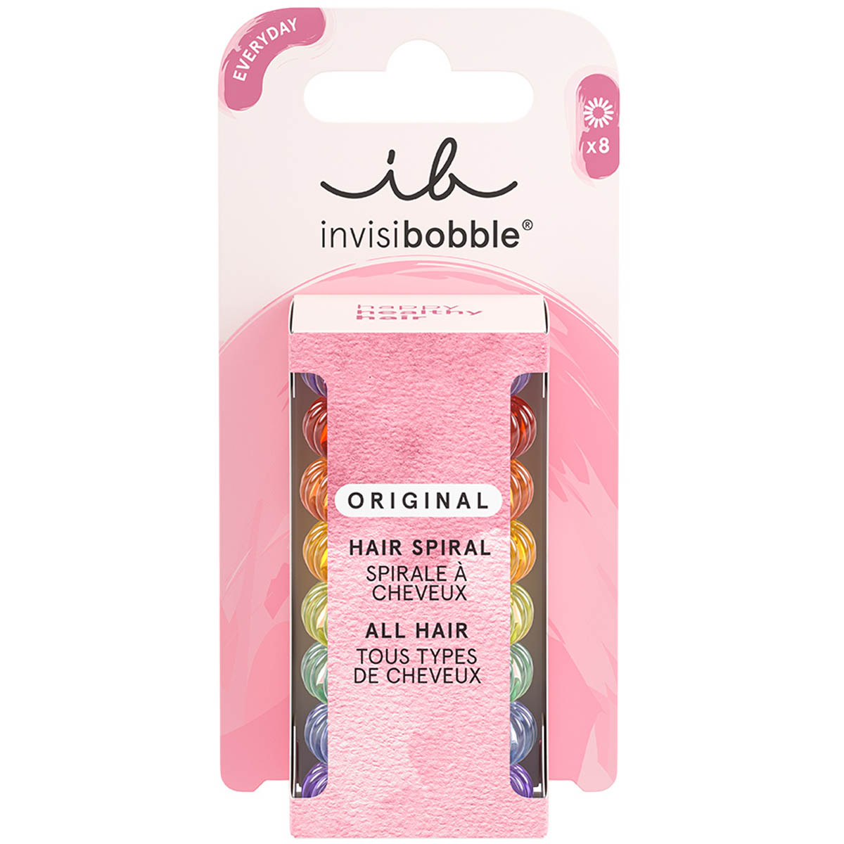 Инвизибабл Набор резинок-браслетов для всех типов волос Rainbow Vibes, 8 шт (Invisibobble, Original) фото 9