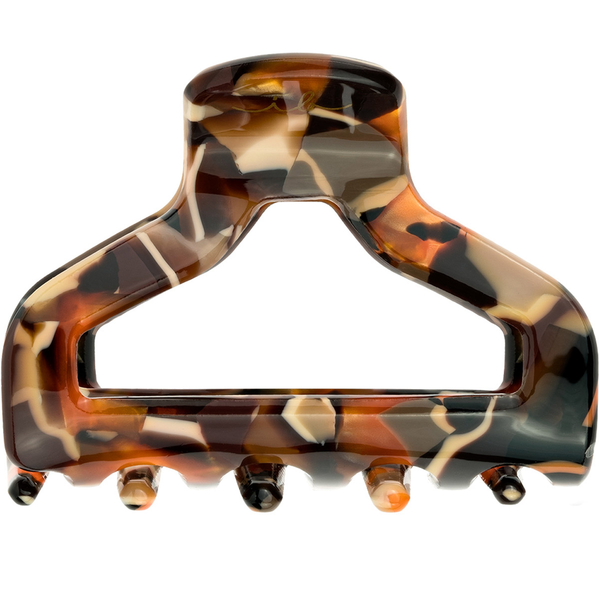 Инвизибабл Заколка-крабик для всех типов волос Golden Roar, 2 шт х размер М (Invisibobble, Clipstar) фото 1