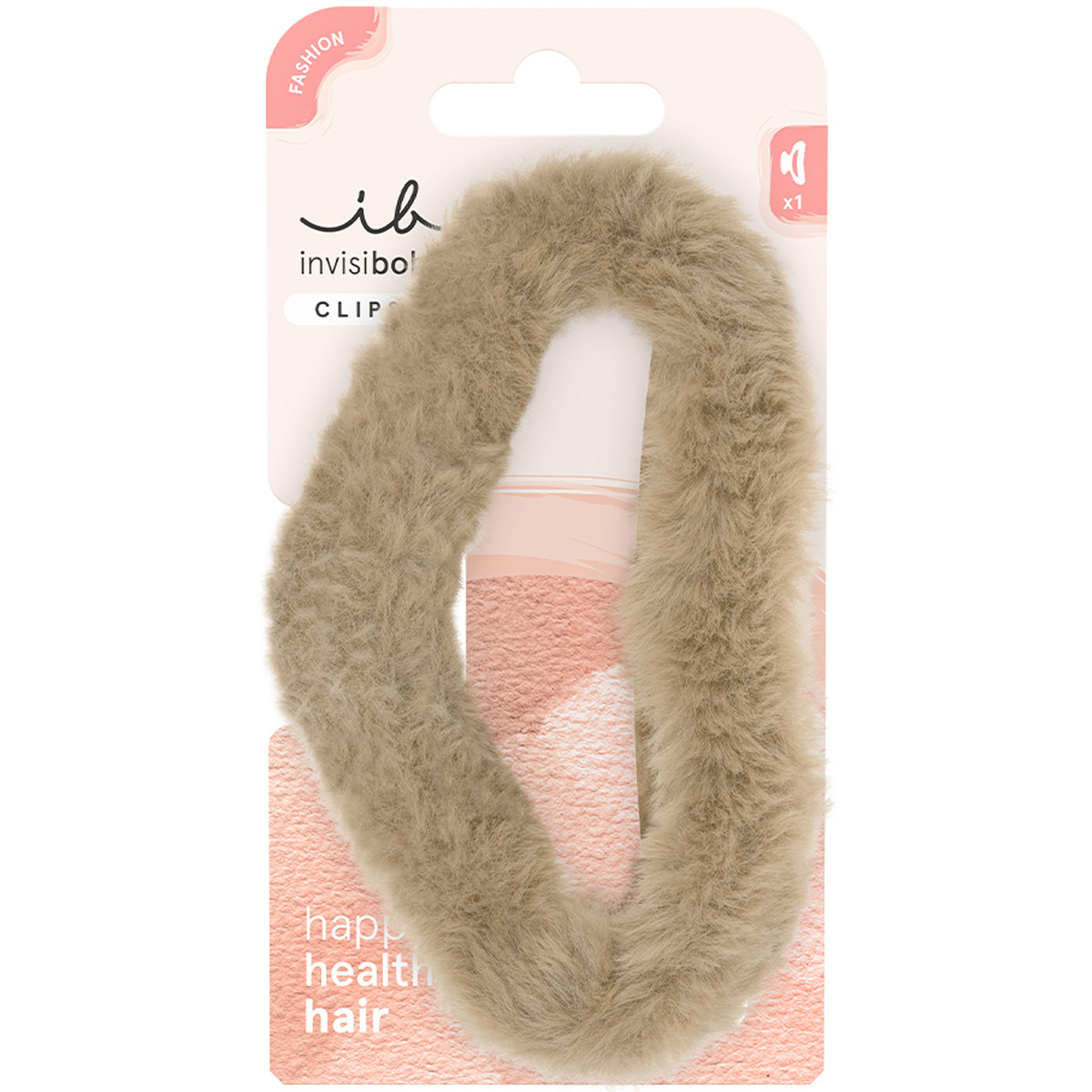 Инвизибабл Заколка-крабик для густых и кудрявых волос Fluffy Companion, размер L (Invisibobble, Clipstar) фото 0