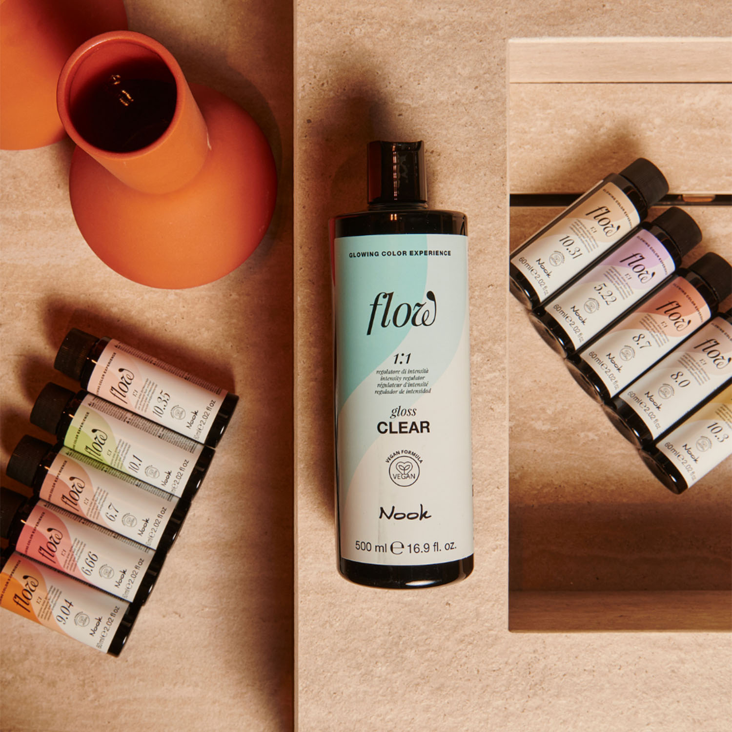 Нук Регулятор интенсивности окрашивания Gloss Clear, 500 мл (Nook, Flow) фото 1