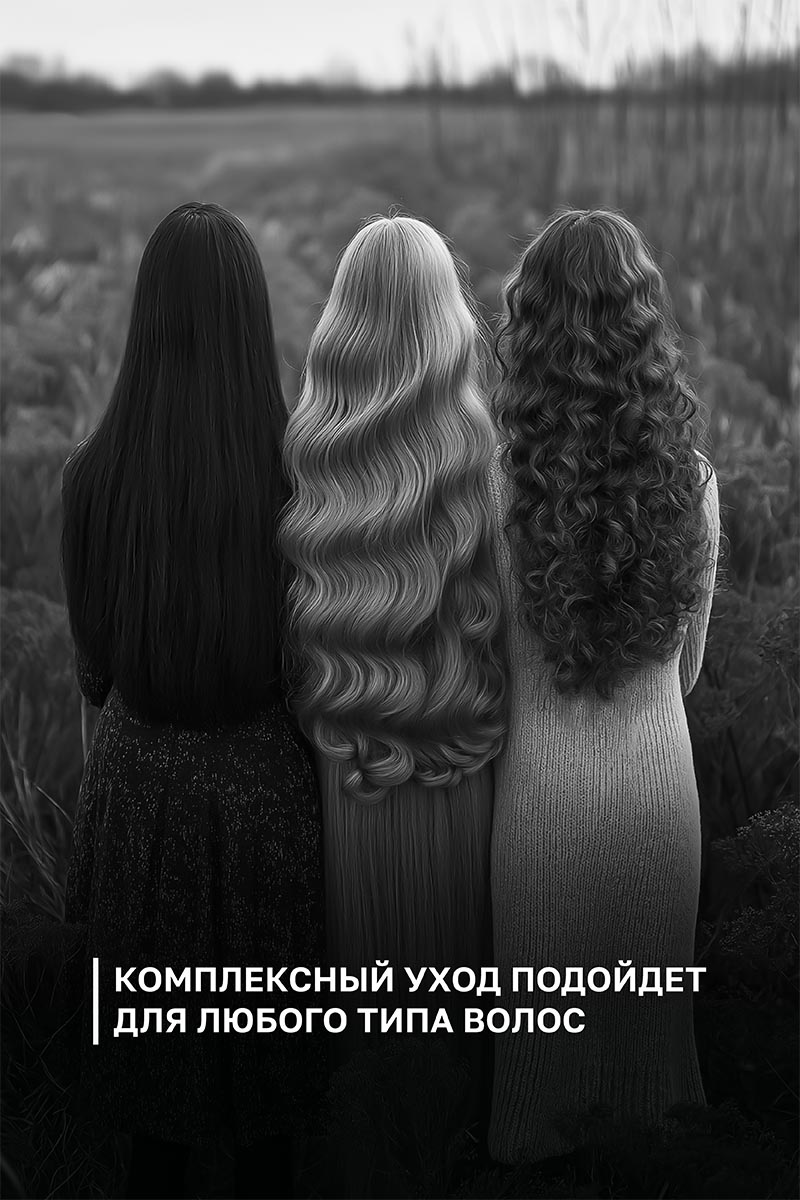 Секта Набор для натуральных волос: шампунь 500 мл + кондиционер 500 мл (Sekta, Regular) фото 5