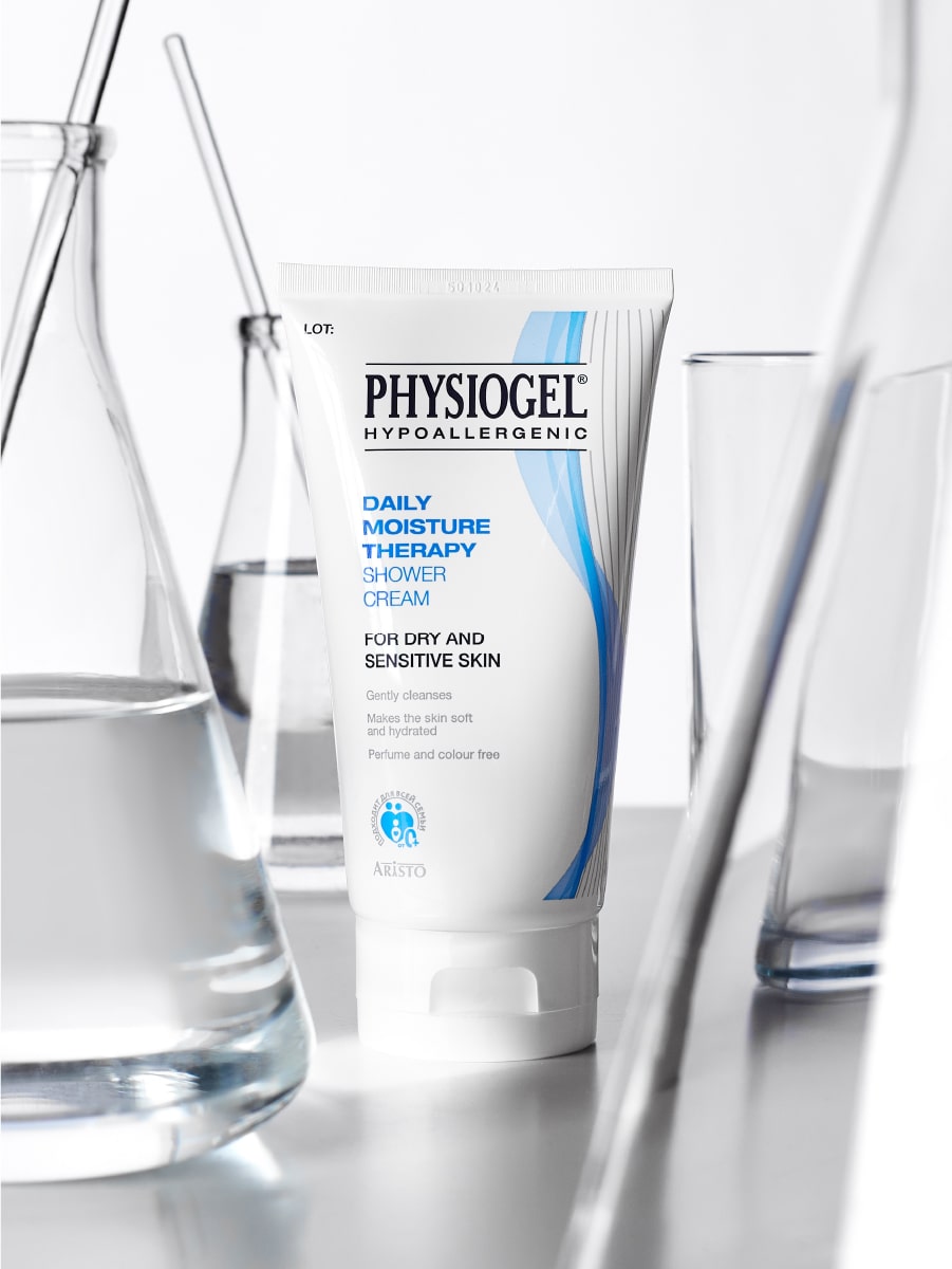 Физиогель Увлажняющий крем-гель для душа для сухой и чувствительной кожи 0+, 150 мл (Physiogel, Daily Moisture Therapy) фото 5