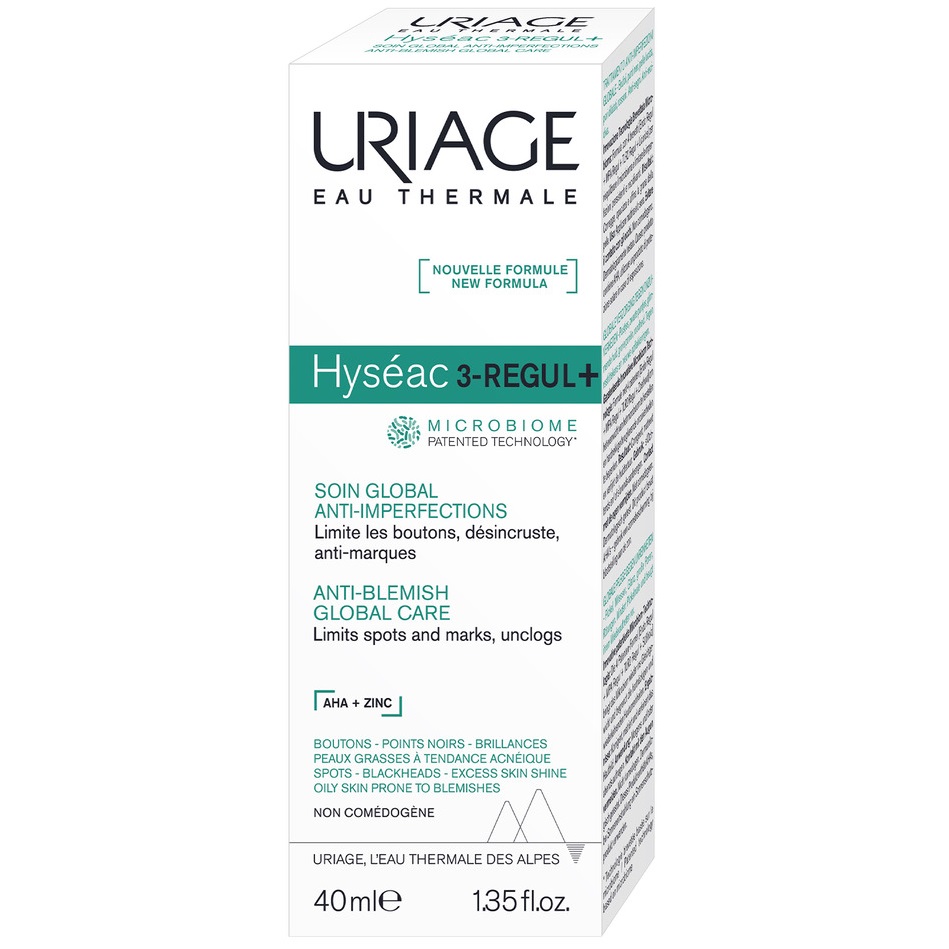 Урьяж Универсальный уход против несовершенств кожи 3-Regul+, 40 мл (Uriage, Hyseac) фото 1