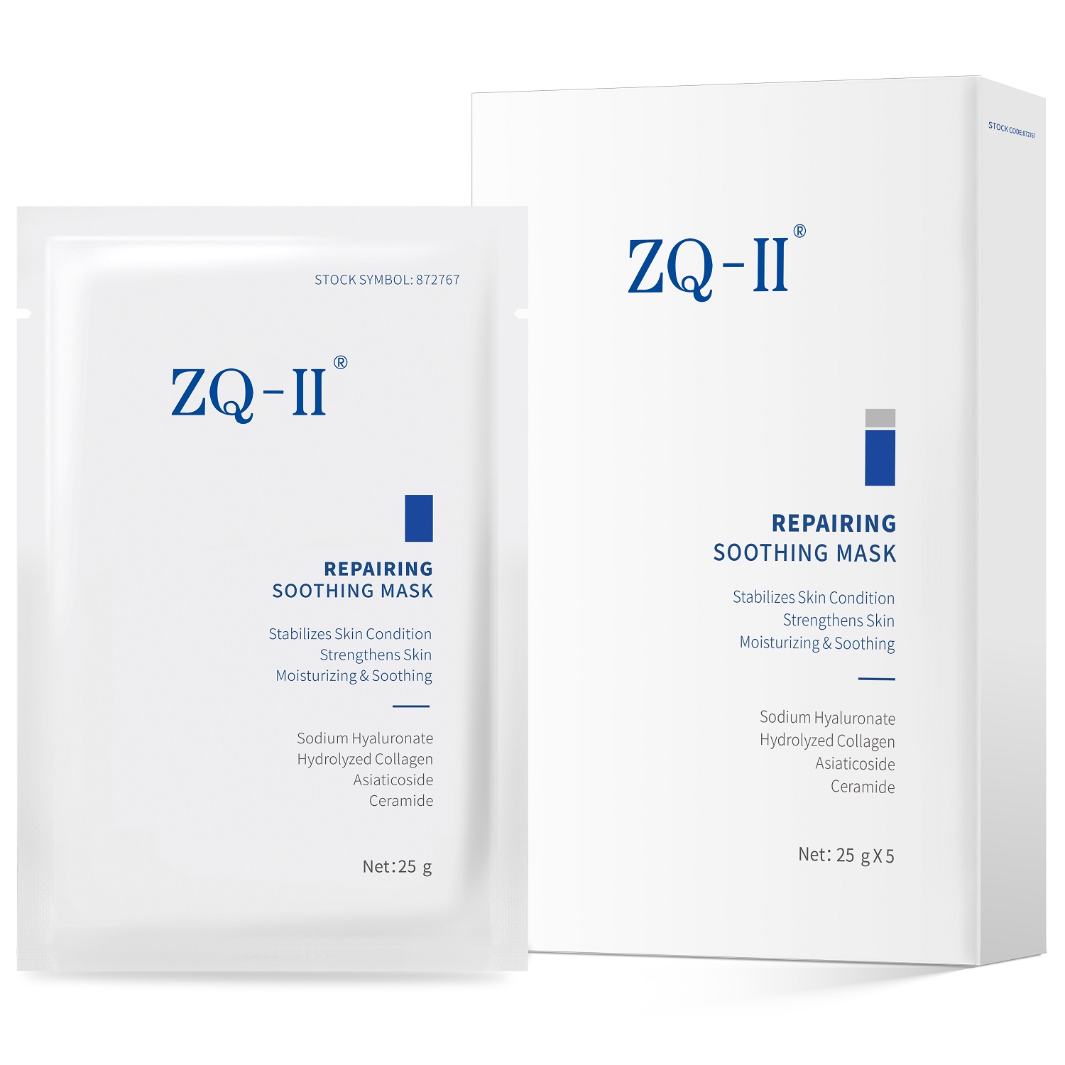 Зет-Кью II Восстанавливающая и успокаивающая маска Repairing Soothing Mask, 5 х 25 г (ZQ-II, ) фото 0