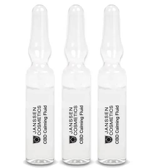 Янсен Косметикс Успокаивающий ампульный концентрат CBD Calming Fluid, 3 х 2 мл (Janssen Cosmetics, Ampoules) фото 0