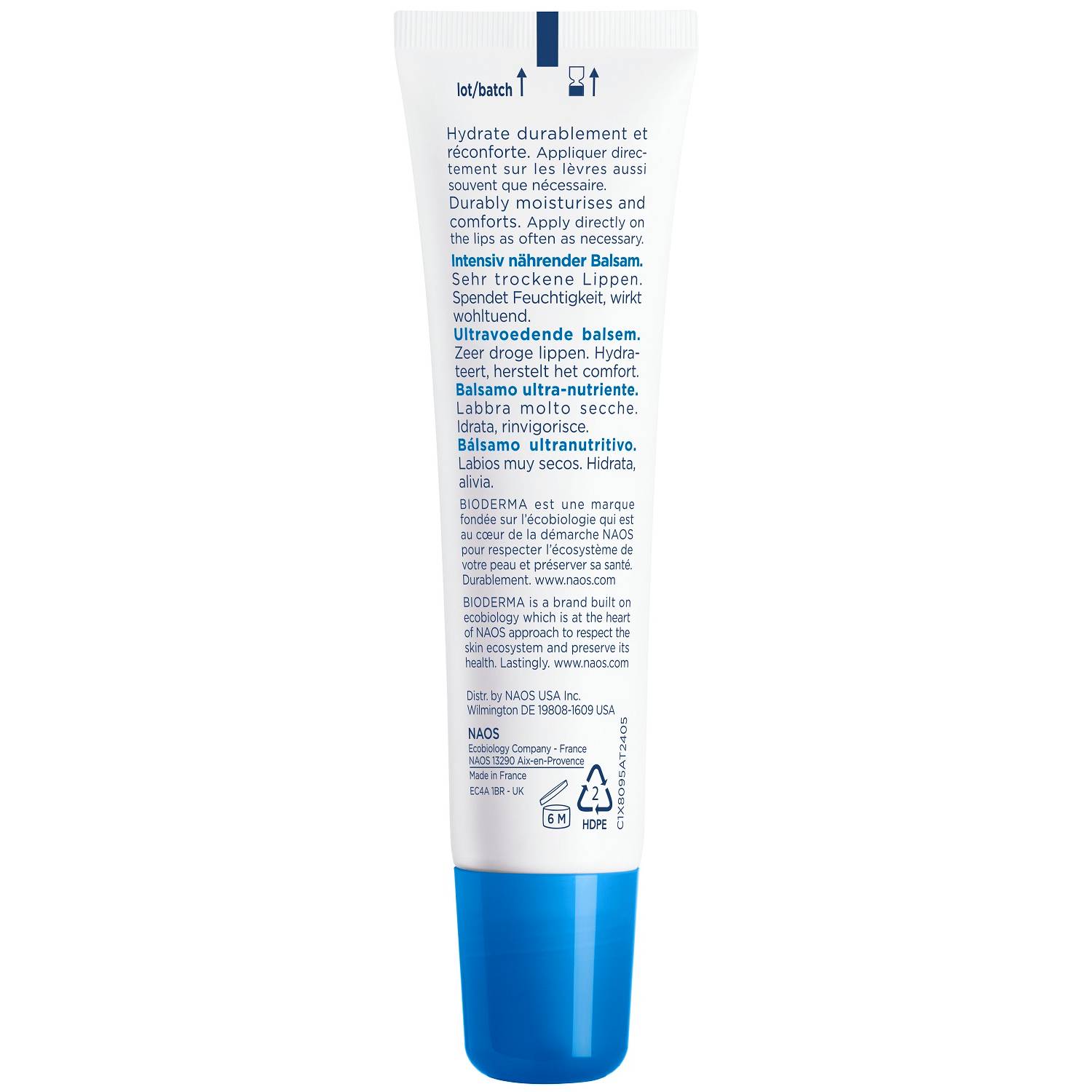 Биодерма Питательный бальзам для губ,  15 мл (Bioderma, Atoderm) фото 2