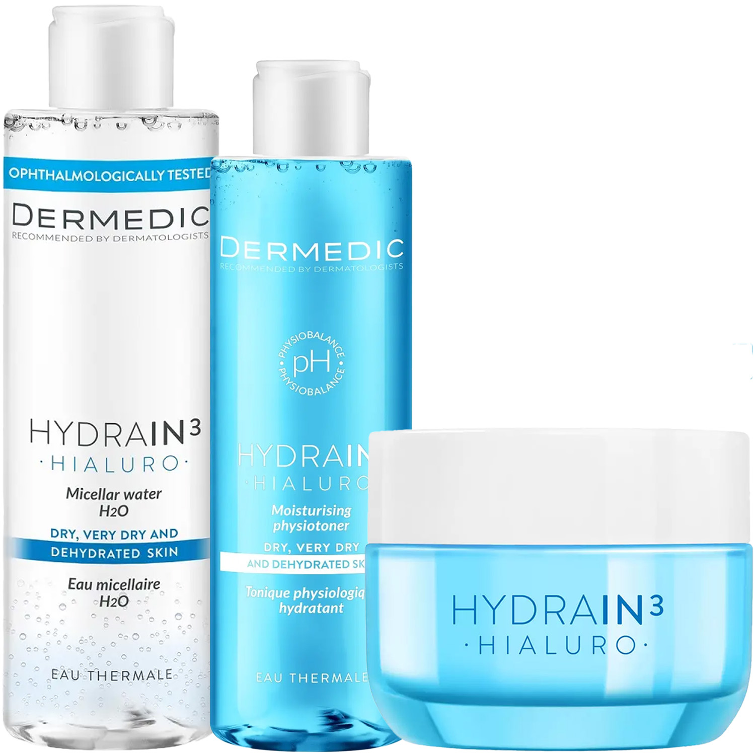 Дермедик Программа Hydrain очищение и основной уход: мицеллярная вода 200 мл + тоник 200 мл + крем 50 г (Dermedic, Hydrain) Дермедик Программа Hydrain очищение и основной уход: мицеллярная вода 200 мл + тоник 200 мл + крем 50 г (Dermedic, Hydrain) фото 5