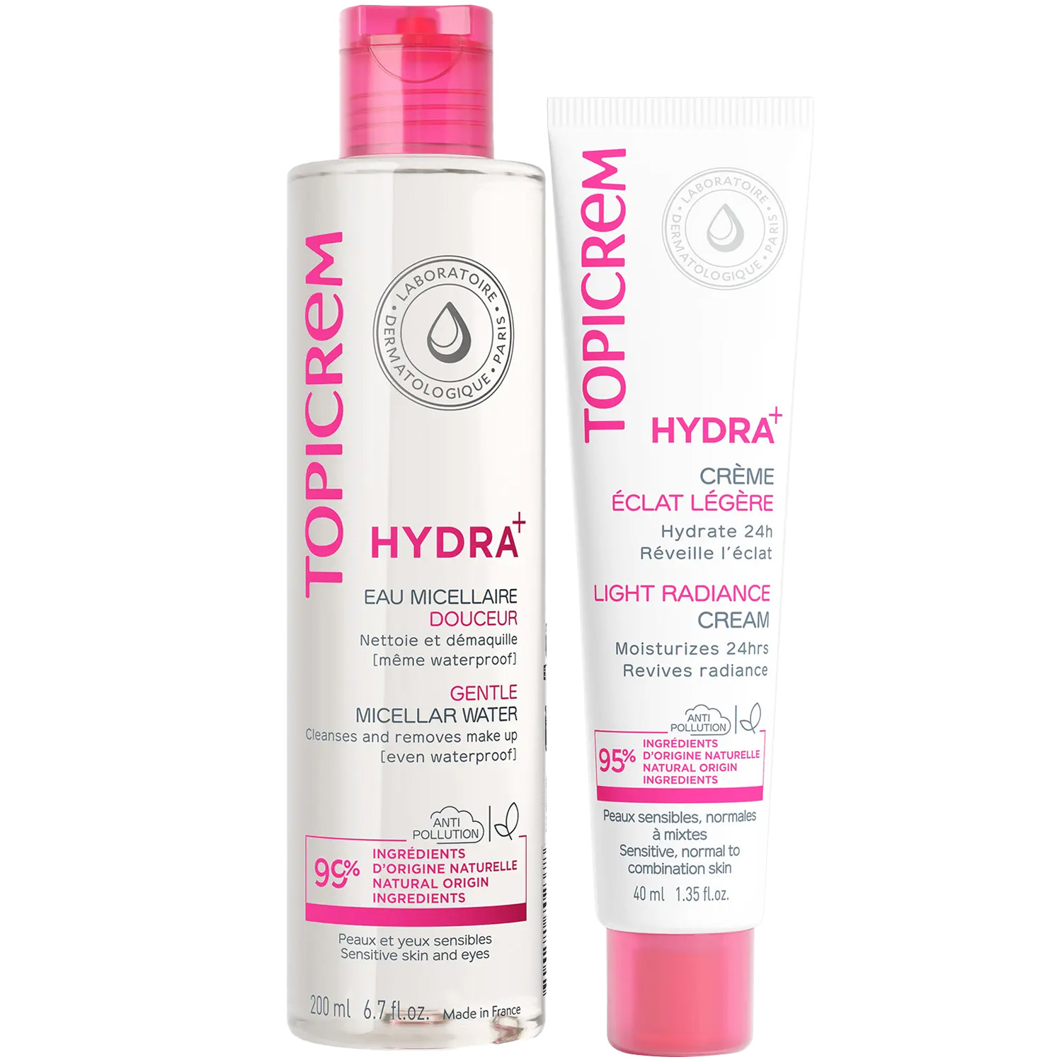 Топикрем Программа Hydra очищение и основной уход: мицеллярная вода 200 мл + крем 40 мл (Topicrem, Hydra+ Чувствительная кожа лица) Топикрем Программа Hydra очищение и основной уход: мицеллярная вода 200 мл + крем 40 мл (Topicrem, Hydra+ Чувствительная кожа лица) фото 5