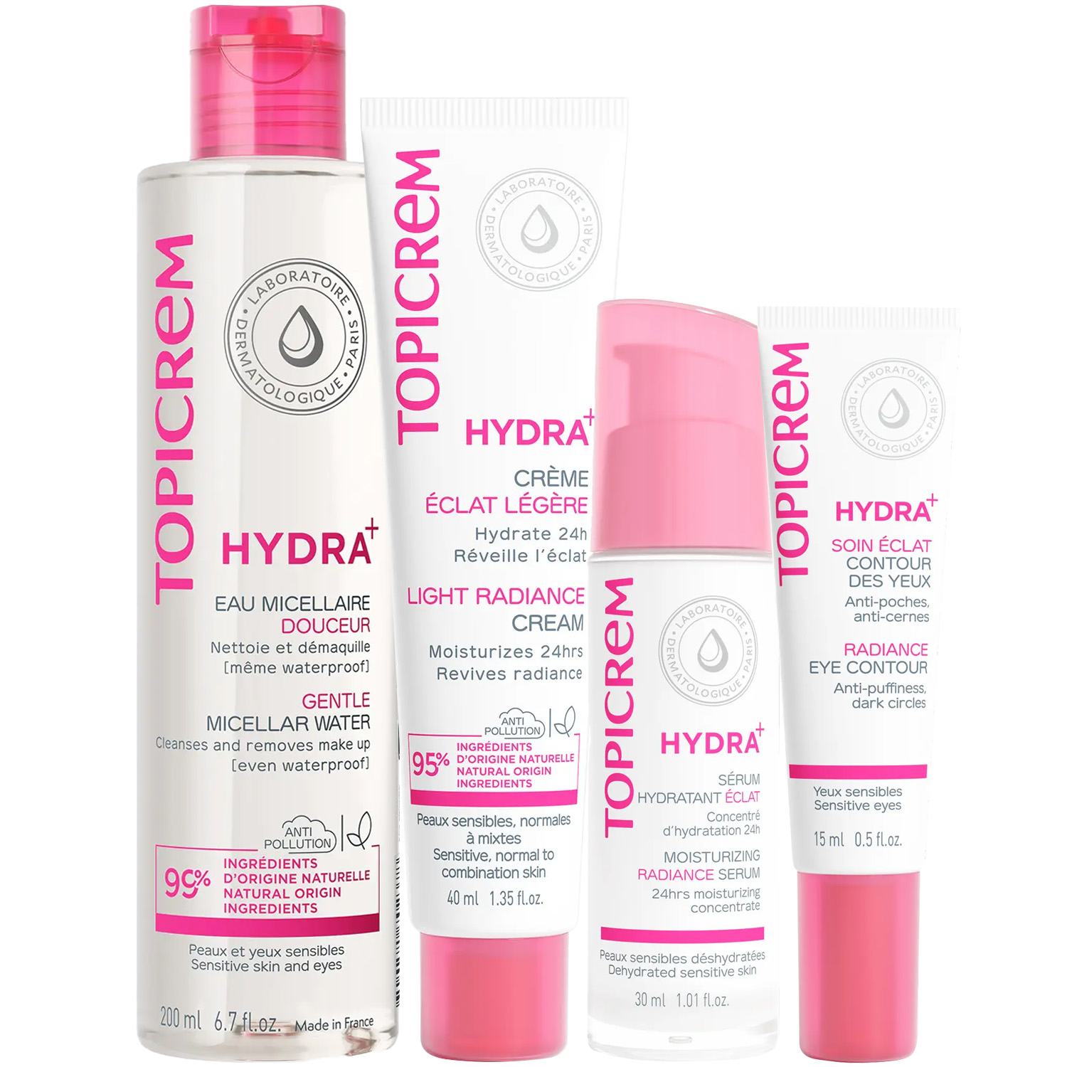 Топикрем Программа Hydra комплексный уход: мицеллярная вода 200 мл + крем 40 мл + сыворотка 30 мл + крем для век 15 мл (Topicrem, Hydra+ Чувствительная кожа лица) Топикрем Программа Hydra комплексный уход: мицеллярная вода 200 мл + крем 40 мл + сыворотка 30 мл + крем для век 15 мл (Topicrem, Hydra+ Чувствительная кожа лица) фото 5