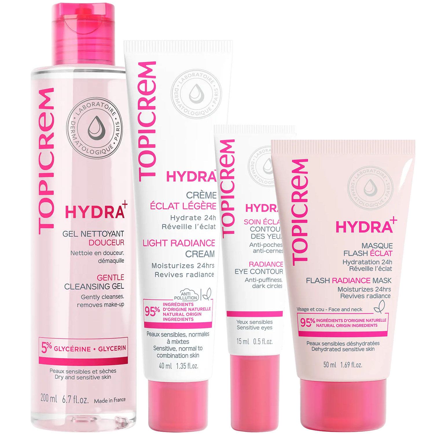 Топикрем Программа Hydra комплексный уход: гель 200 мл + крем 40 мл + крем для век 15 мл + маска 50 мл (Topicrem, Hydra+ Чувствительная кожа лица) Топикрем Программа Hydra комплексный уход: гель 200 мл + крем 40 мл + крем для век 15 мл + маска 50 мл (Topicrem, Hydra+ Чувствительная кожа лица) фото 5