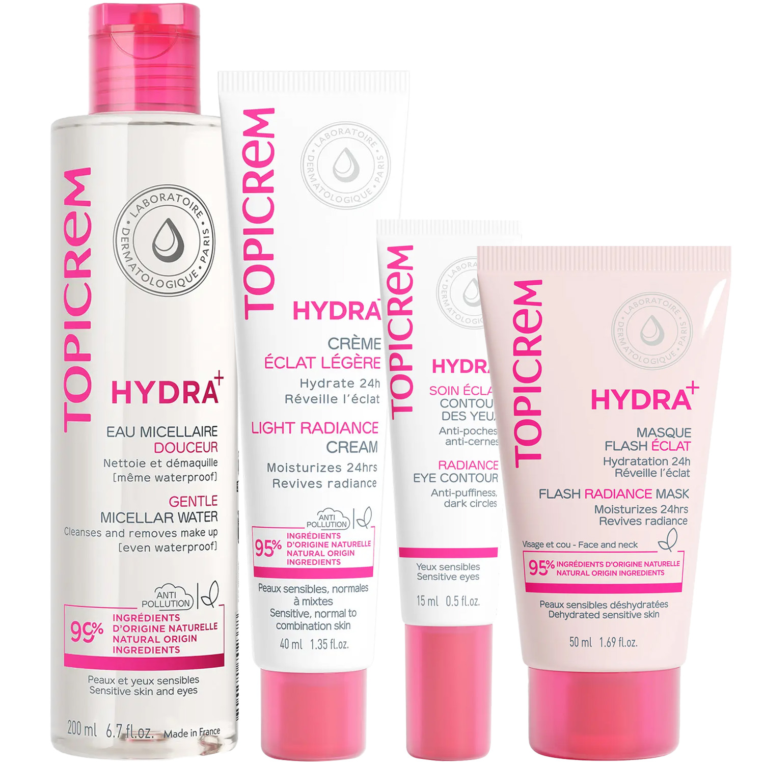 Топикрем Программа Hydra комплексный уход: мицеллярная вода 200 мл + крем 40 мл + крем для век 15 мл + маска 50 мл (Topicrem, Hydra+ Чувствительная кожа лица) Топикрем Программа Hydra комплексный уход: мицеллярная вода 200 мл + крем 40 мл + крем для век 15 мл + маска 50 мл (Topicrem, Hydra+ Чувствительная кожа лица) фото 5