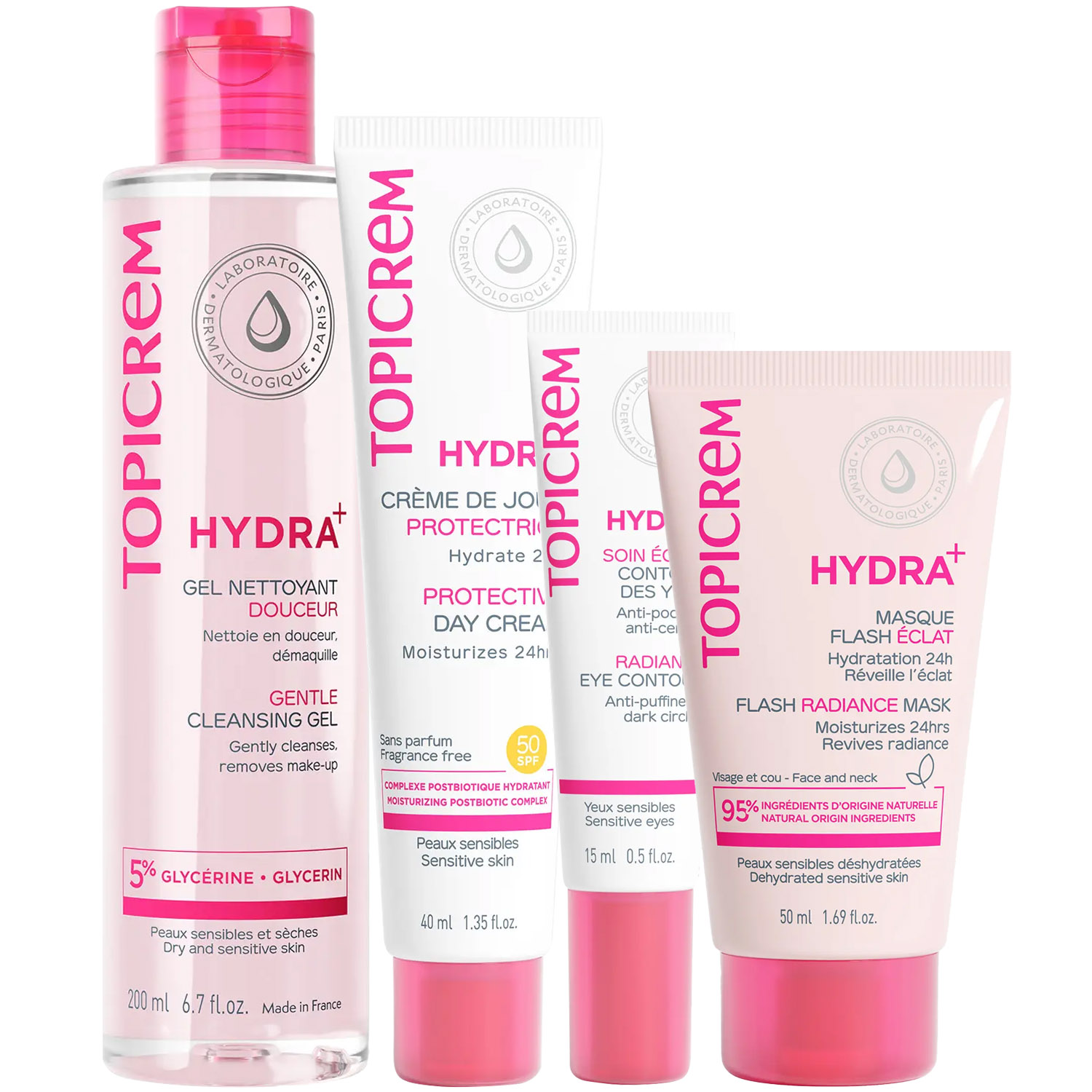 Топикрем Программа Hydra комплексный уход: гель 200 мл + крем SPF50 40 мл + крем для век 15 мл + маска 50 мл (Topicrem, Hydra+ Чувствительная кожа лица) Топикрем Программа Hydra комплексный уход: гель 200 мл + крем SPF50 40 мл + крем для век 15 мл + маска 50 мл (Topicrem, Hydra+ Чувствительная кожа лица) фото 5