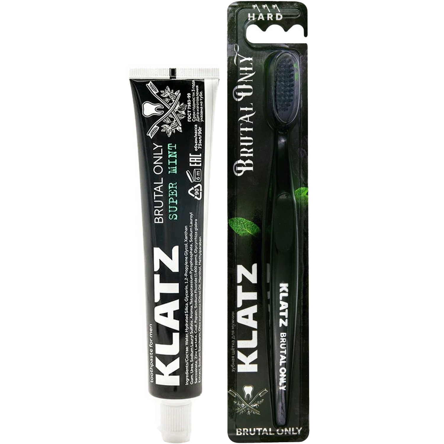 Клатц Программа Brutal Only очищение: зубная паста 